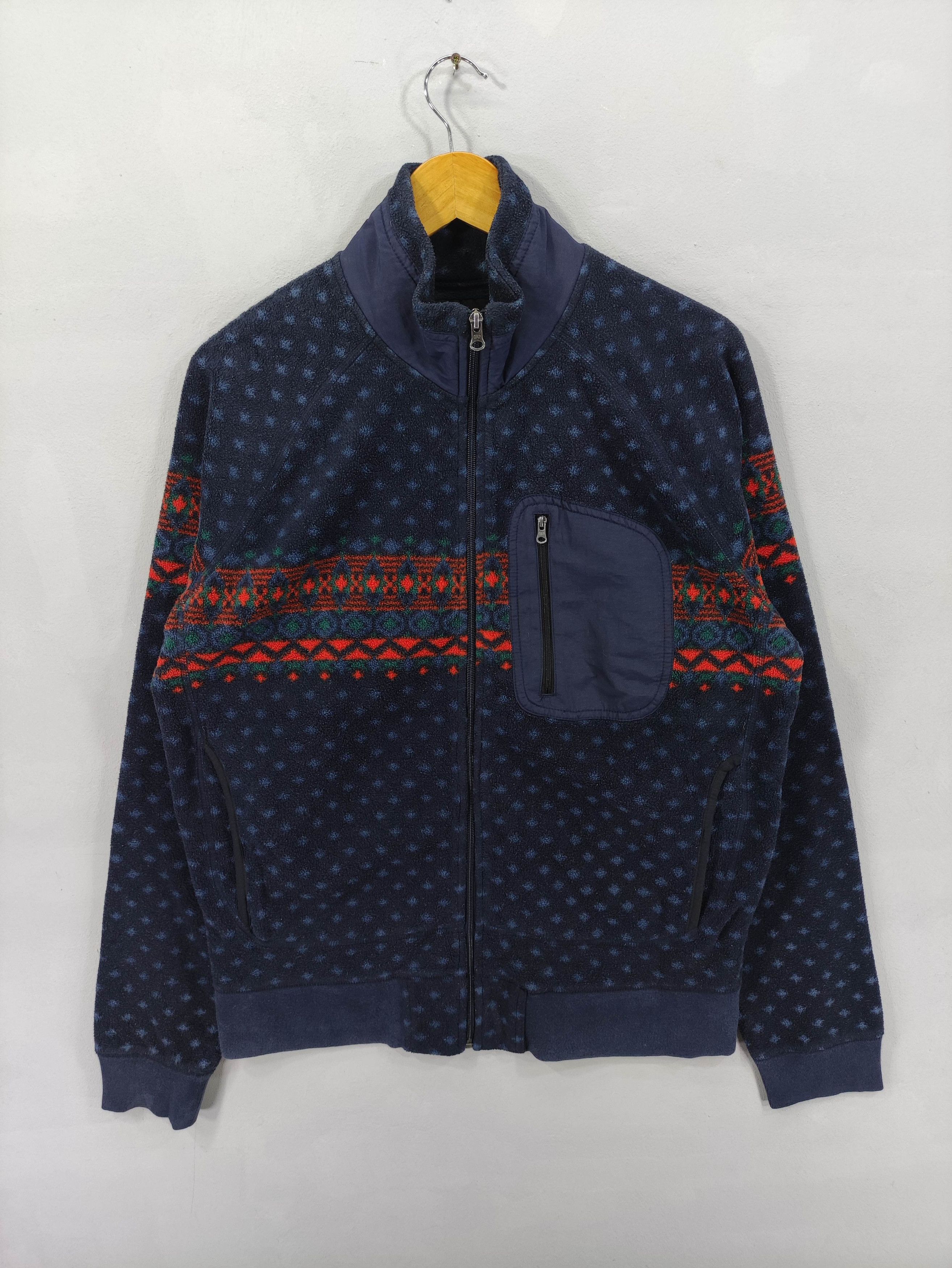 Gap Vintage Gap Sweater Fleece Zipper Size US L / EU 52-54 / 3 - 1 Thumbnail