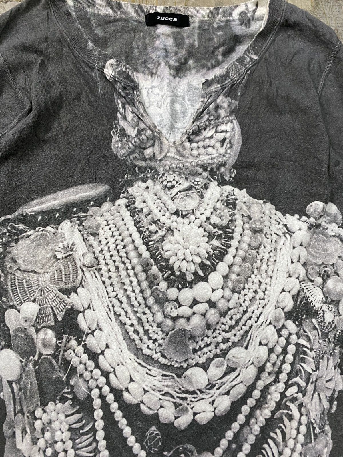 Zucca 1990s Zucca Temporality Hindi voodoo jewelry LS Size M / US 6-8 / IT 42-44 - 9 Thumbnail