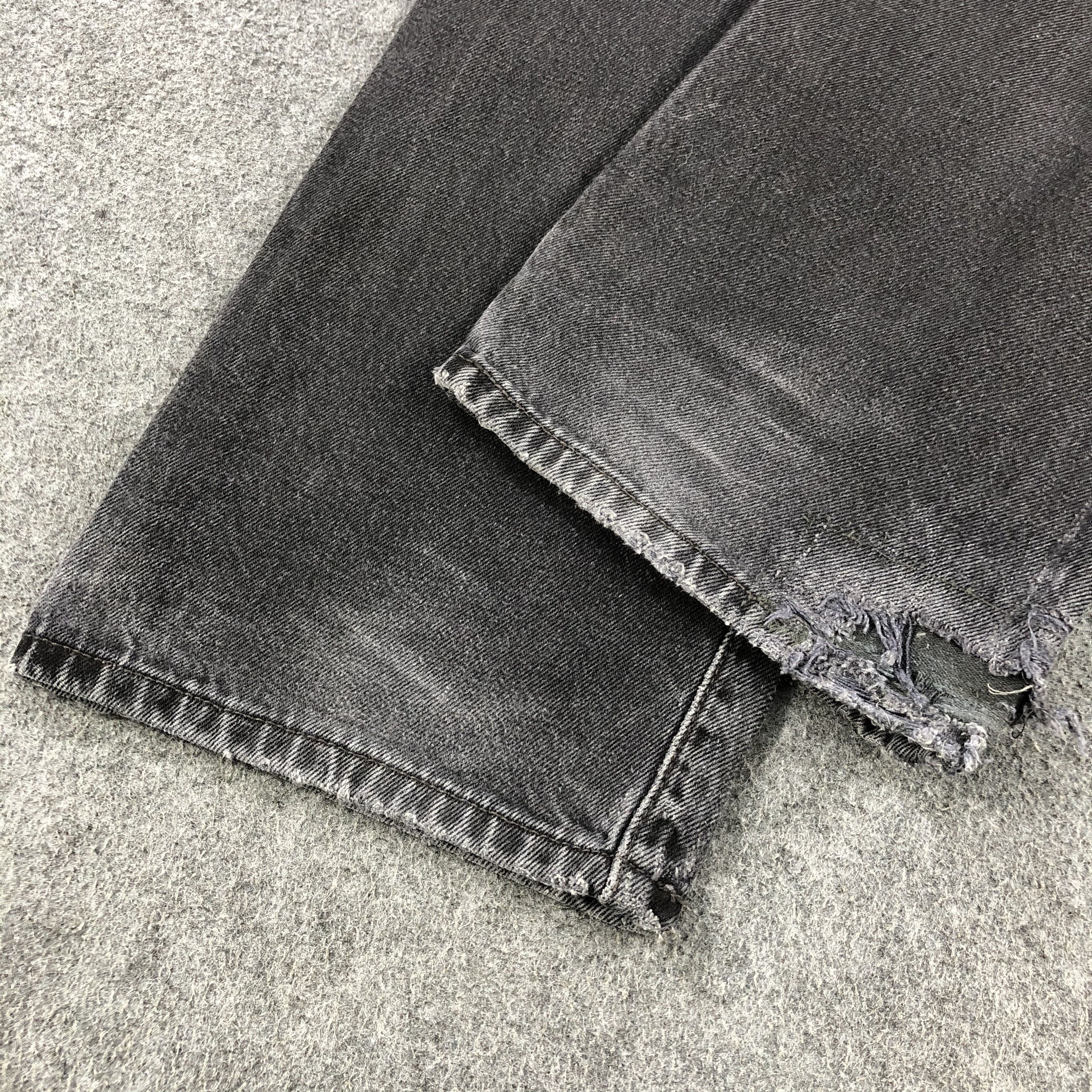 Levi's Vintage Distress Levis 501 Jeans-J1438 Size US 33 - 6 Thumbnail