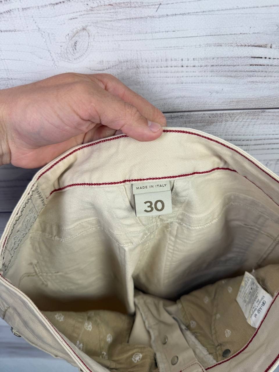 If Six Was Nine MARITHE FRANCOIS GIBRAUD JEANS Size US 30 / EU 46 - 13 Thumbnail
