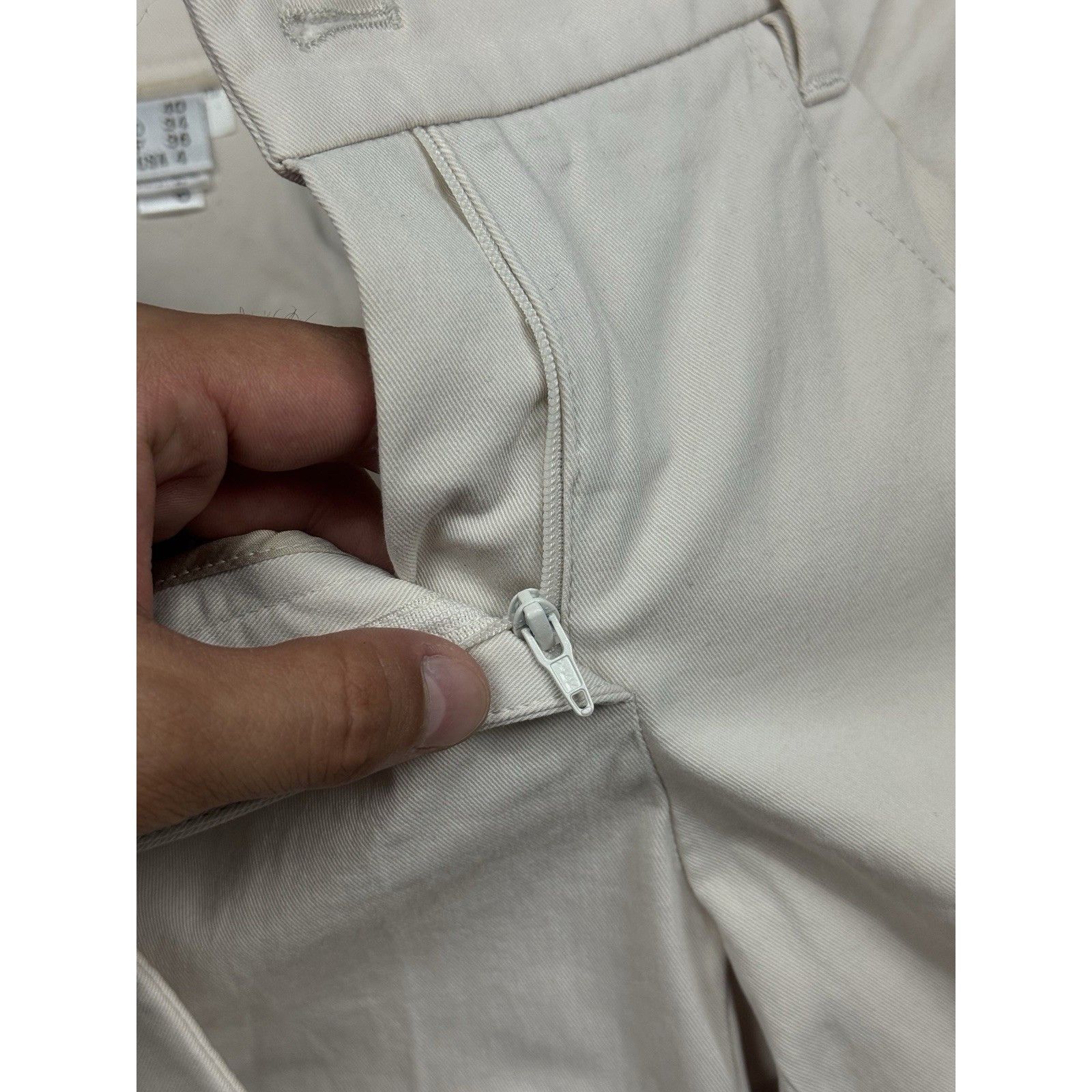 Brunello Cucinelli Brunello Cucinelli Womens Cotton Formal Skinny Trouser Pants Size 27" / US 4 / IT 40 - 6 Thumbnail