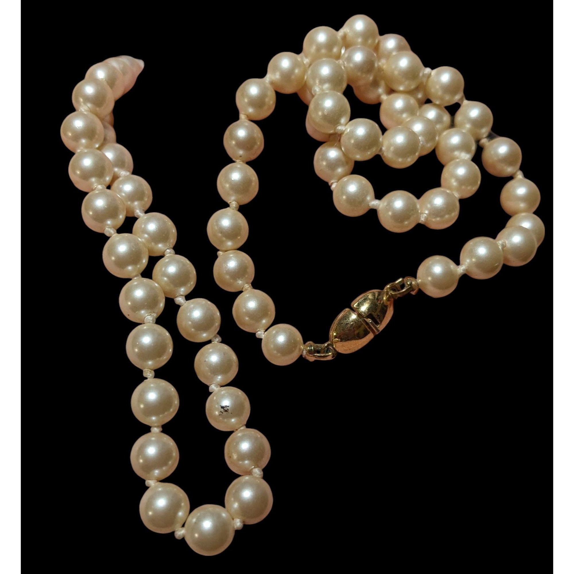Monet Vintage Glam Monet Beaded Faux Pearl Necklace Size ONE SIZE - 6 Thumbnail