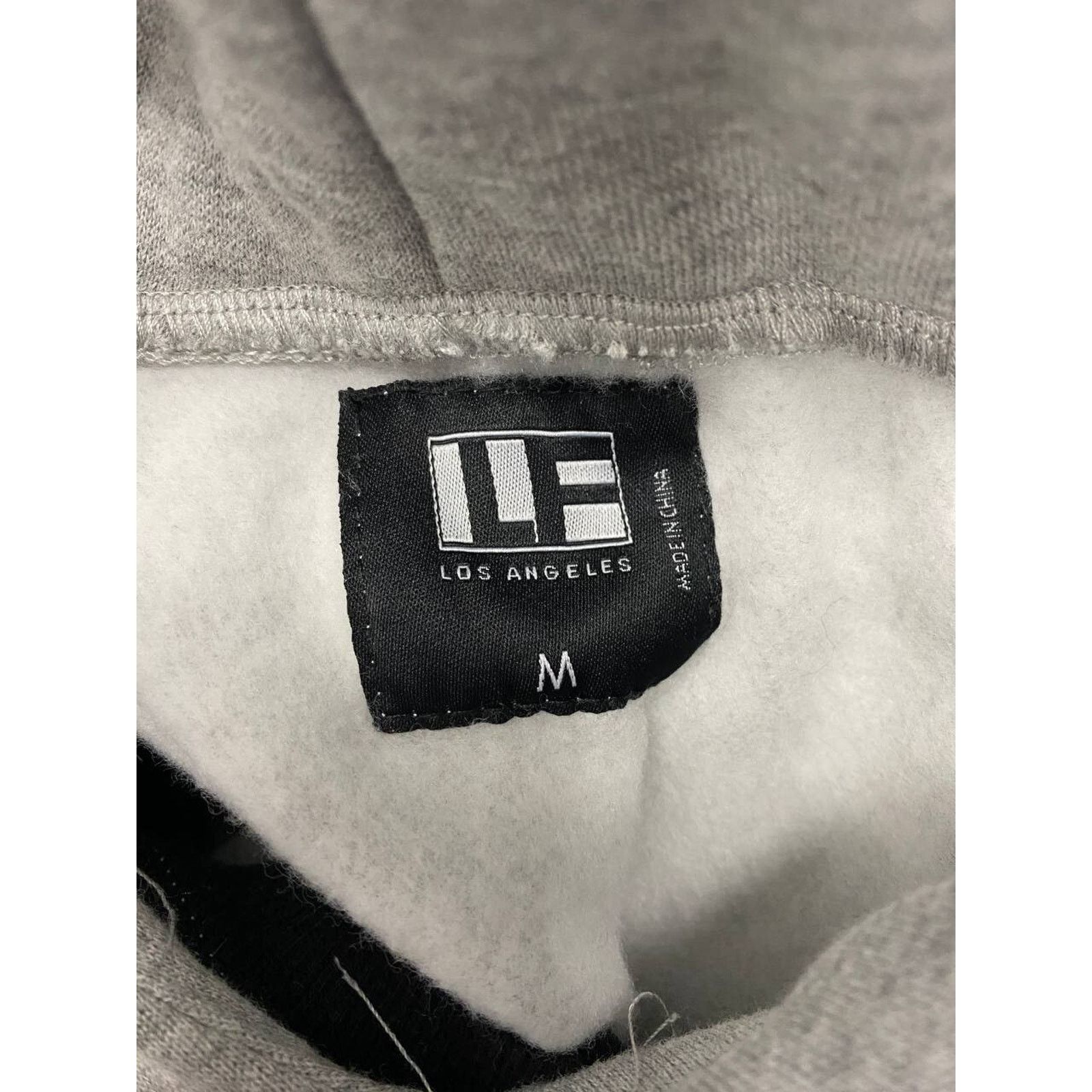 Los Angeles Apparel LF Women Los Angeles Grey Hoodie Cotton with Size M A000465 Size M / US 6-8 / IT 42-44 - 7 Thumbnail