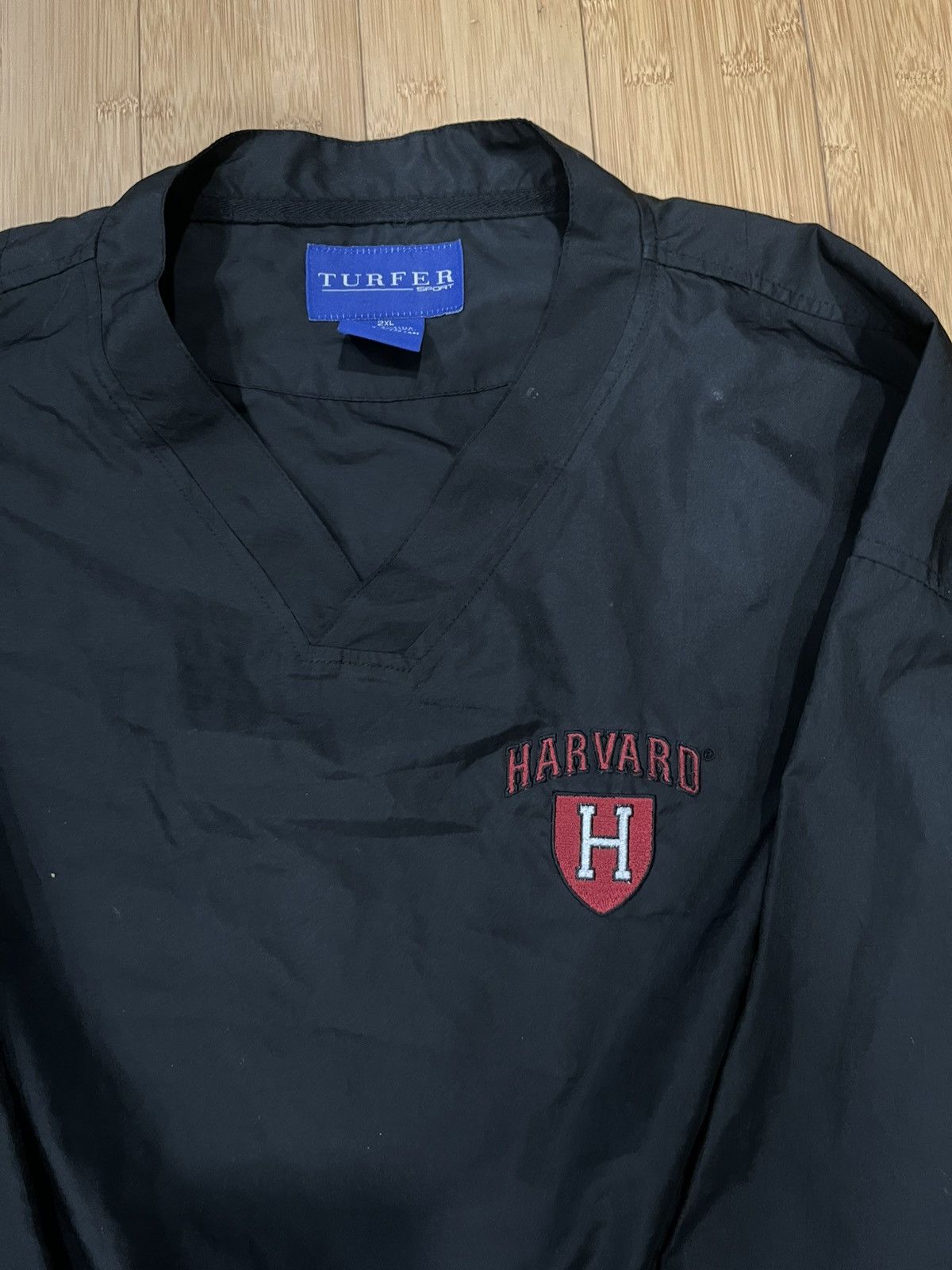 Vintage Harvard Windbreaker Size US XL / EU 56 / 4 - 2 Thumbnail