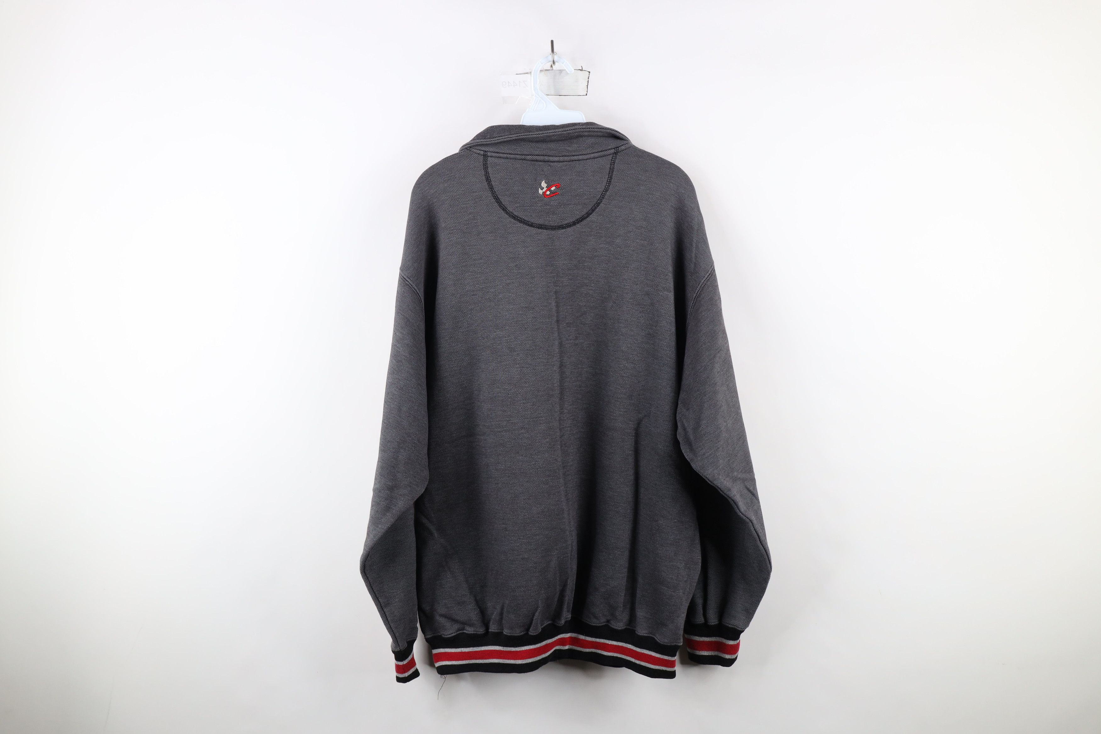 Vintage Vintage 90s NASCAR Earnhardt Half Zip Pullover Sweatshirt Size US L / EU 52-54 / 3 - 13 Thumbnail