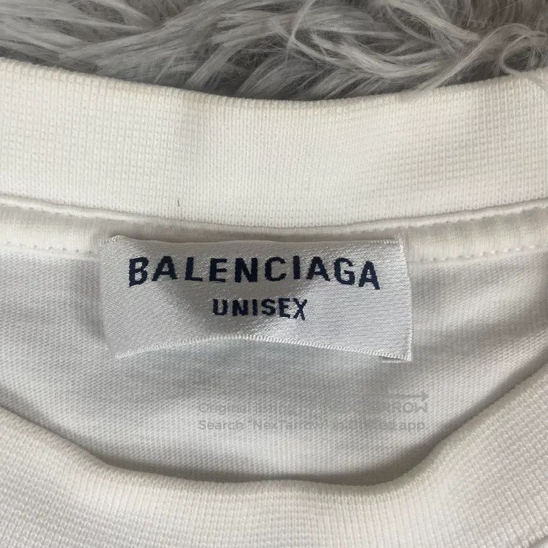 Balenciaga Balenciaga White embroidered logo short-sleeve Size US L / EU 52-54 / 3 - 4 Thumbnail