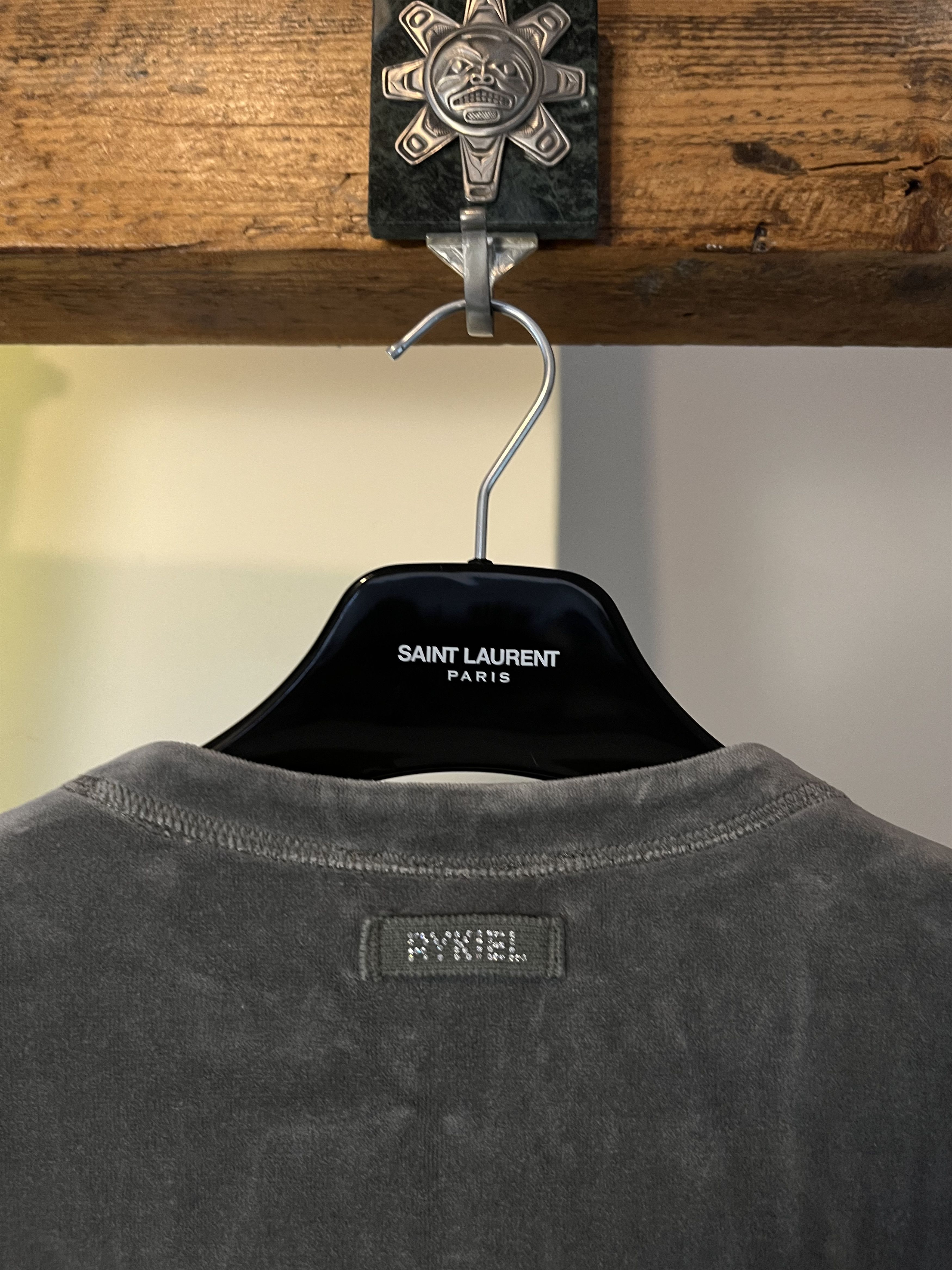 Sonia Rykiel Vintage 00s Sonia Rykiel Paris Velvet Sweatshirt France Size L / US 10 / IT 46 - 6 Thumbnail