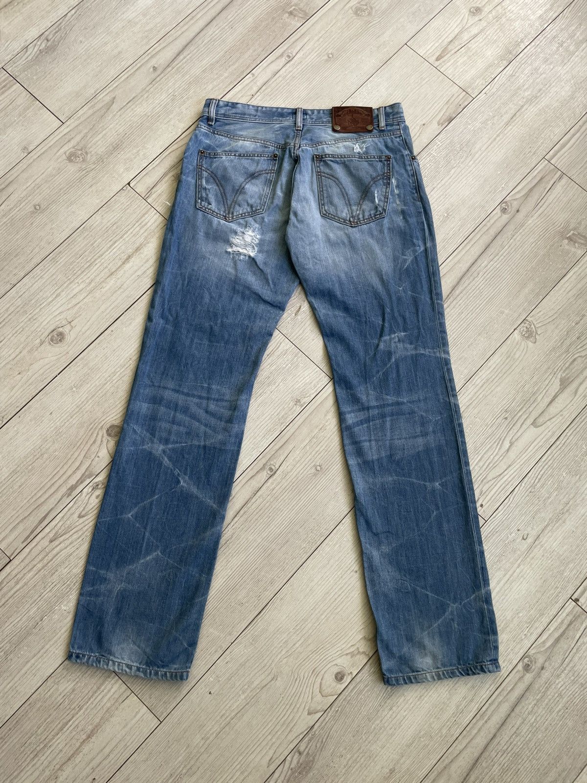 Dolce & Gabbana Dolce & Gabbana Distressed Jeans Size US 33 - 2 Thumbnail