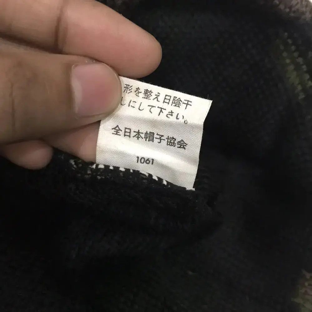 Japanese Brand × Vintage Japanese Brand Army Beanie Hat Size ONE SIZE - 6 Thumbnail