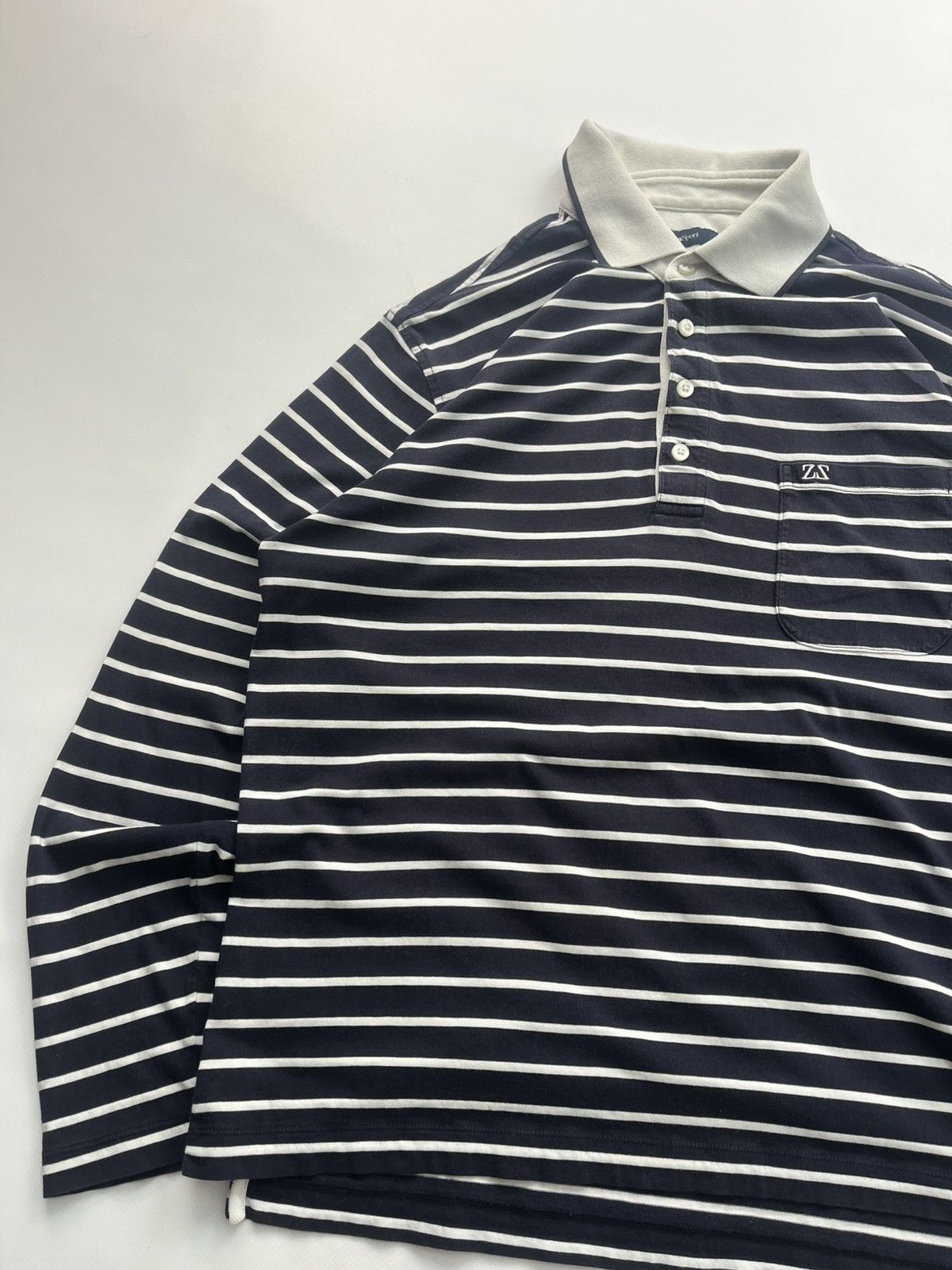 Ermenegildo Zegna × Z Zegna Zegna Sport long sleeve rugby sweatshirt size Large Size US L / EU 52-54 / 3 - 5 Thumbnail