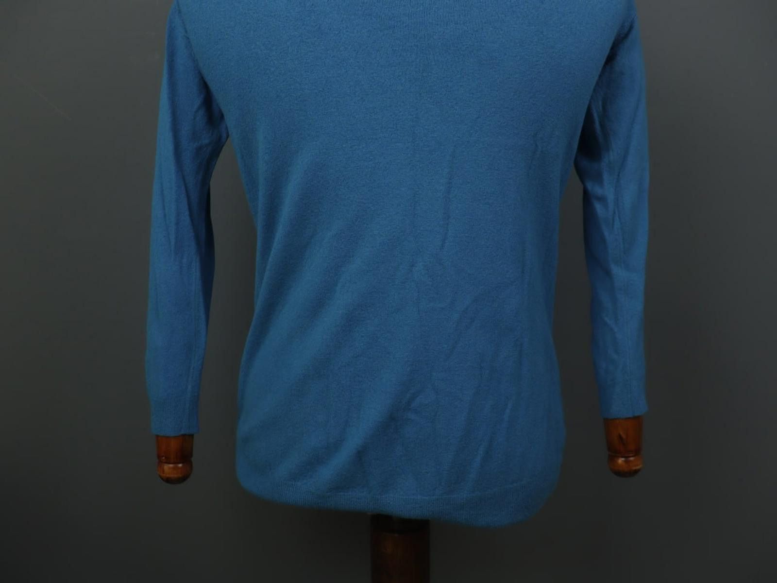 Maison Margiela MM6 Maison Margiela Blue Pullover Sweater Size L Size L / US 10 / IT 46 - 3 Thumbnail