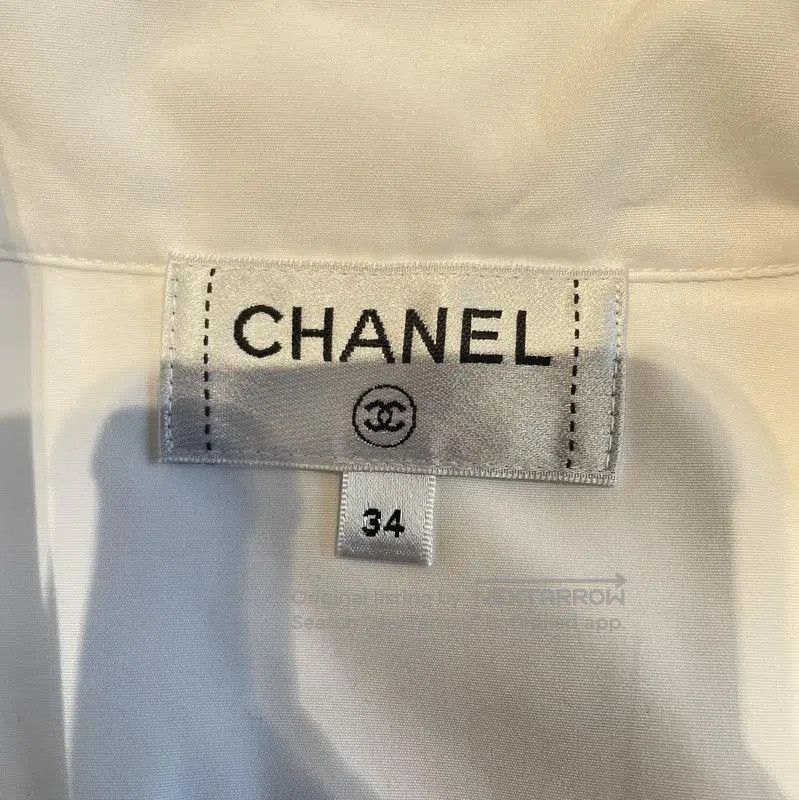 Chanel Chanel Summer White Polyester Shirt . Size S / US 4 / IT 40 - 5 Thumbnail