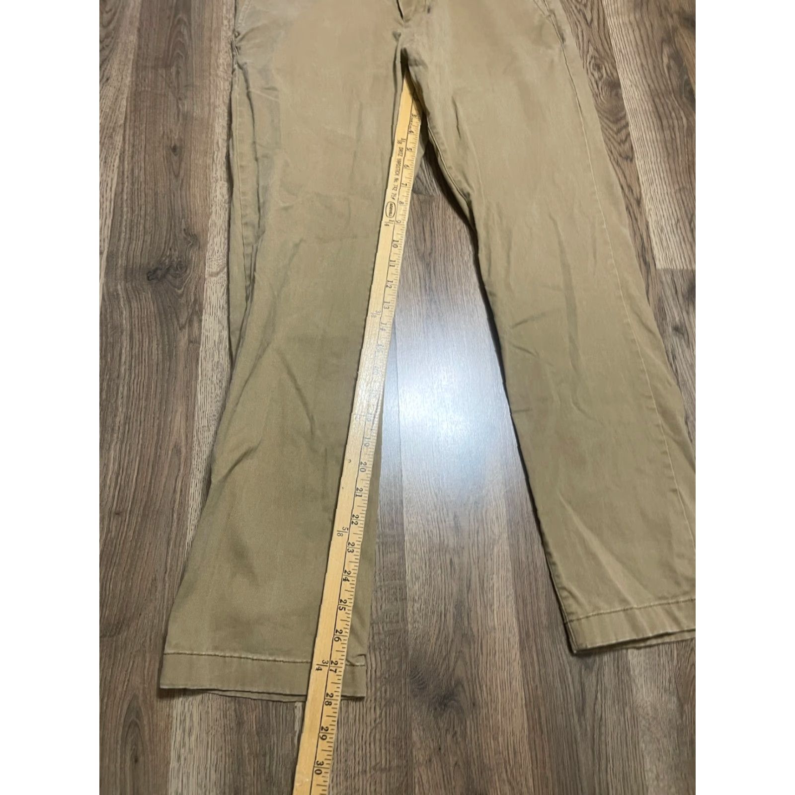 Vintage Goodfellow & Co. Pants, Men's Size 30x30, Khaki Beige Hennepin Chino Slim Flat Front Size US 30 / EU 46 - 5 Thumbnail