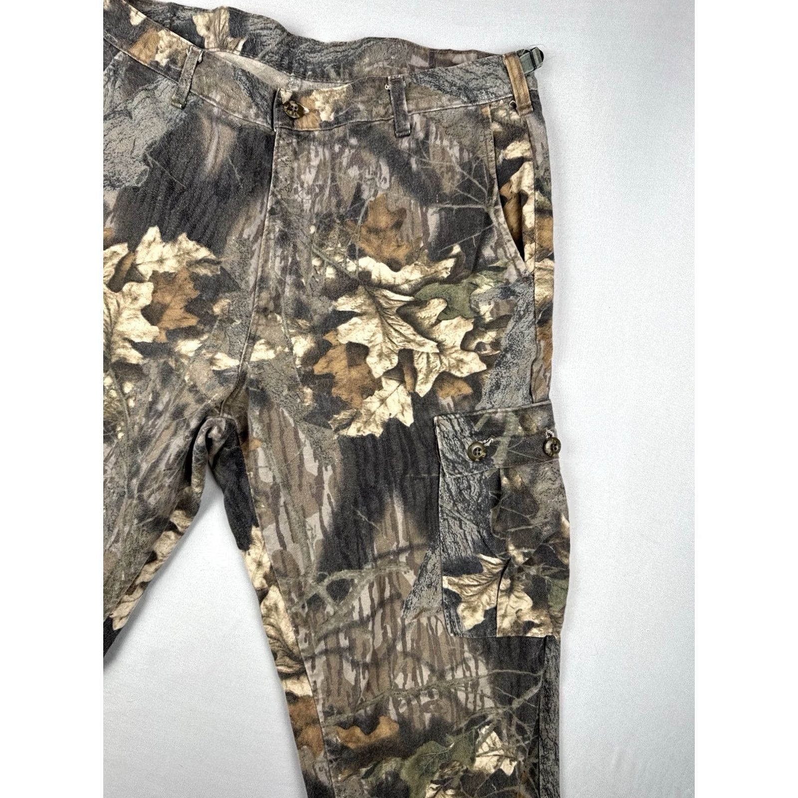 Vintage VINTAGE Mossy Oak Camo Cargo Pants USA Made Men’s Large Size US 33 - 5 Thumbnail