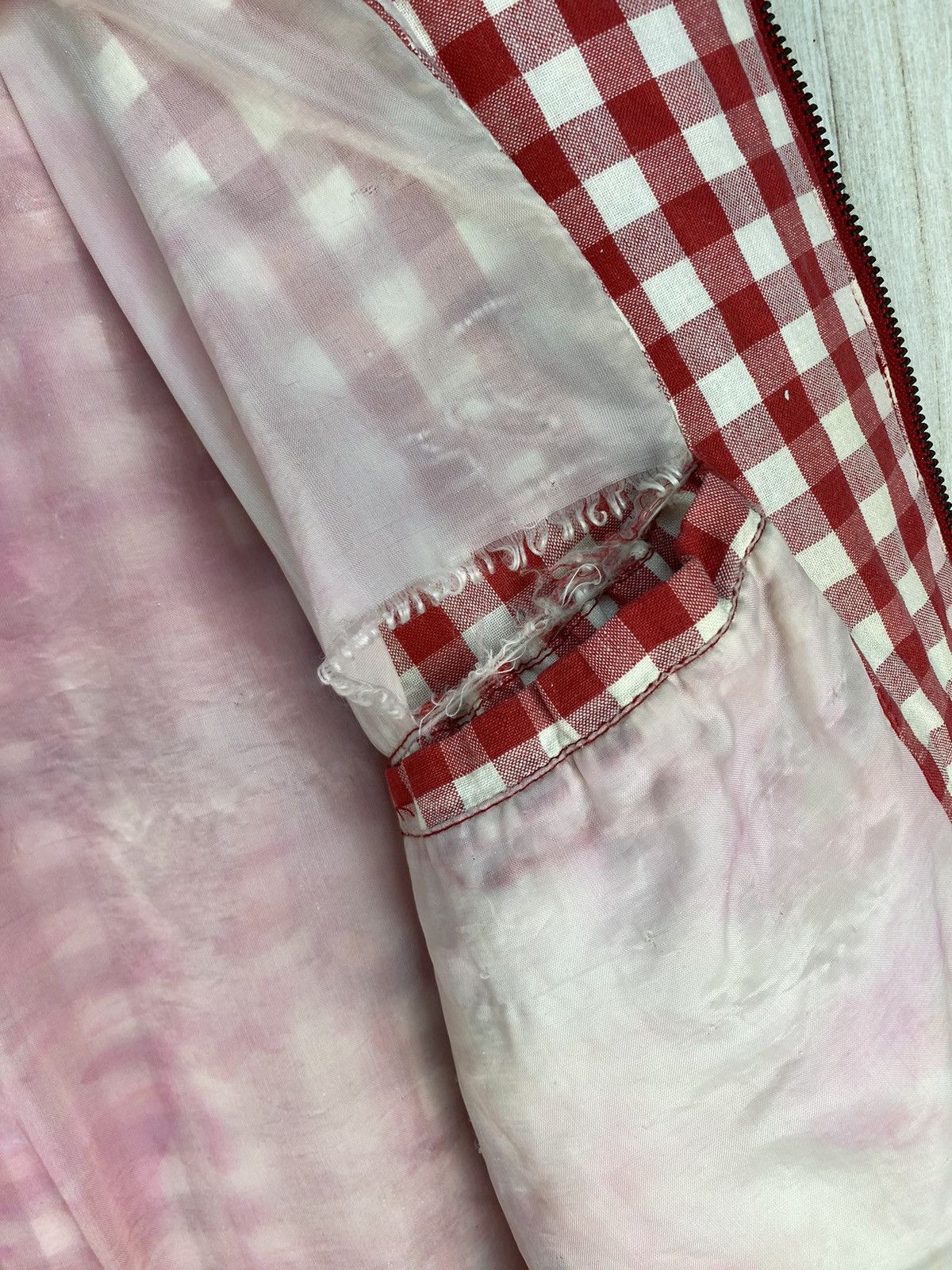 Vintage Vintage 1993 James Dean Gingham Bomber Jacket Size US M / EU 48-50 / 2 - 21 Thumbnail