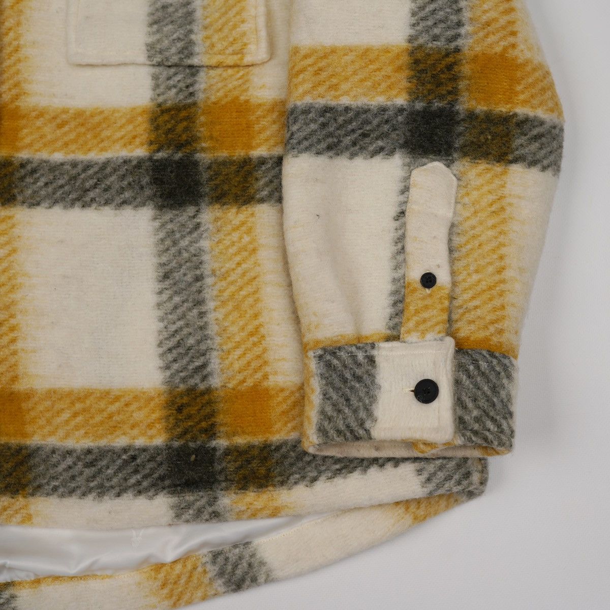 Allsaints Allsaints Fenix Check Jacket Wool Plaid Size L / US 10 / IT 46 - 3 Thumbnail