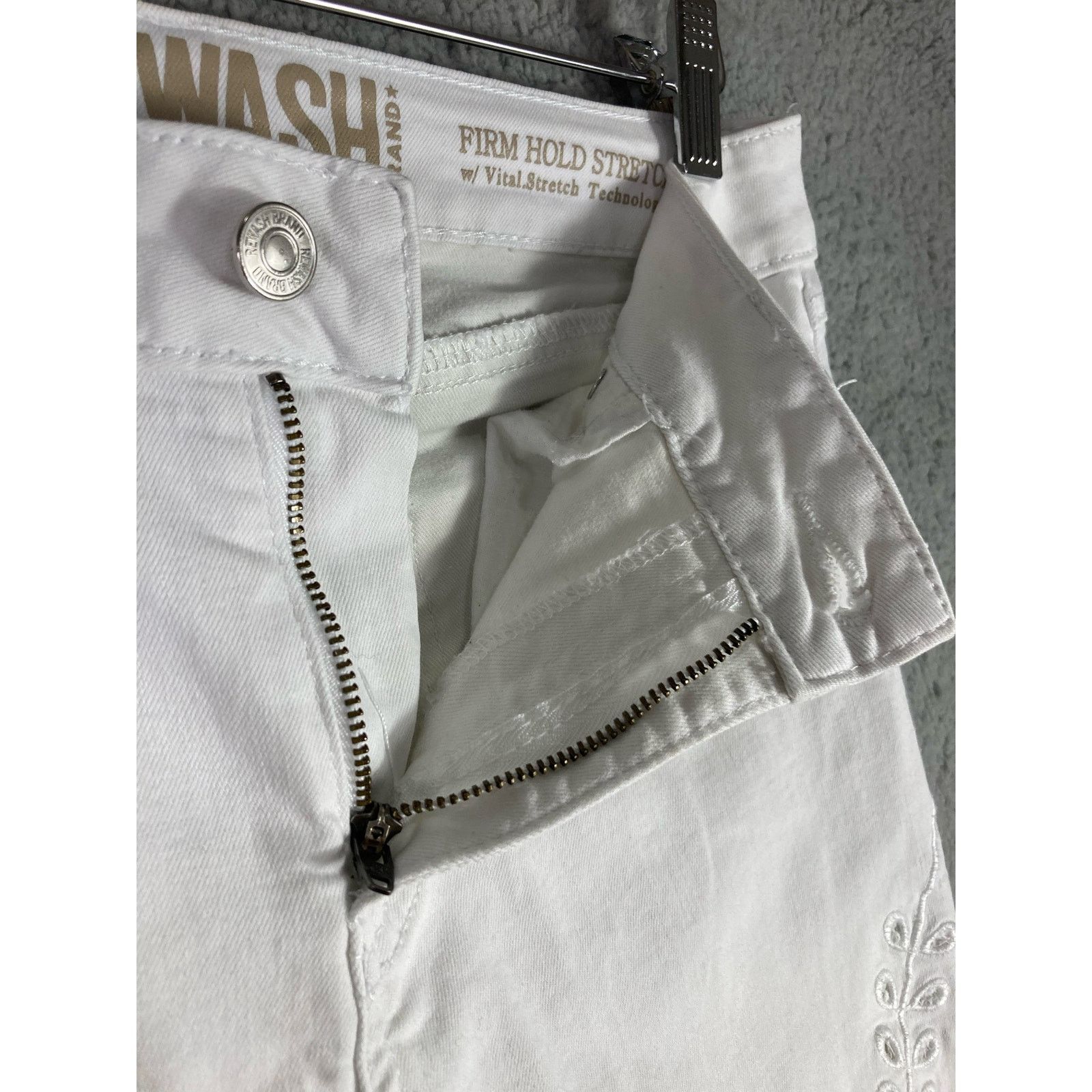 Other Rewash Jeans Pants Size 11 Womens White Denim Stretch Size 30" / US 8 / IT 44 - 9 Thumbnail