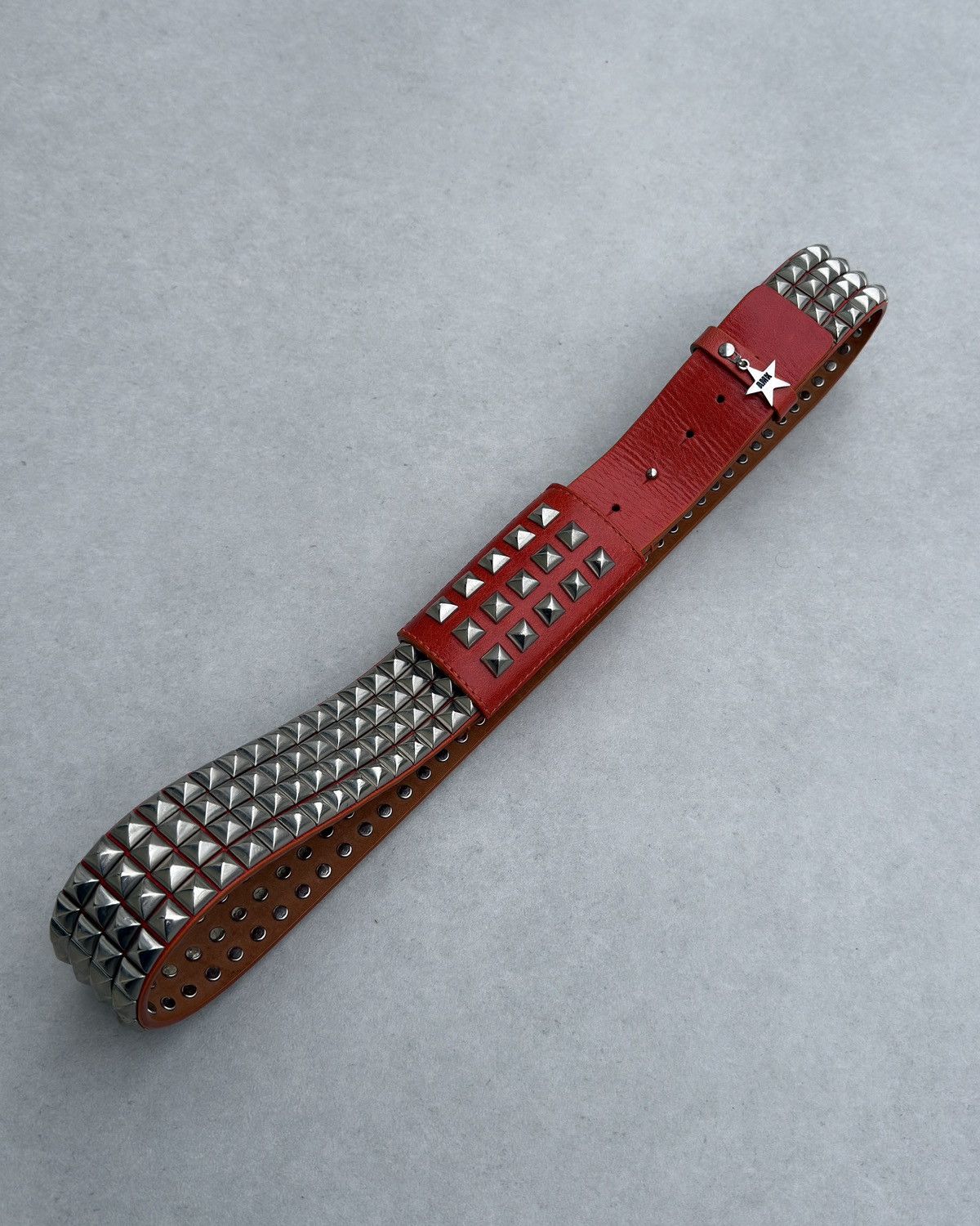 Andrew Mackenzie AW2008 Andrew Mackenzie Studded Punk Leather Belt Size ONE SIZE - 13 Thumbnail