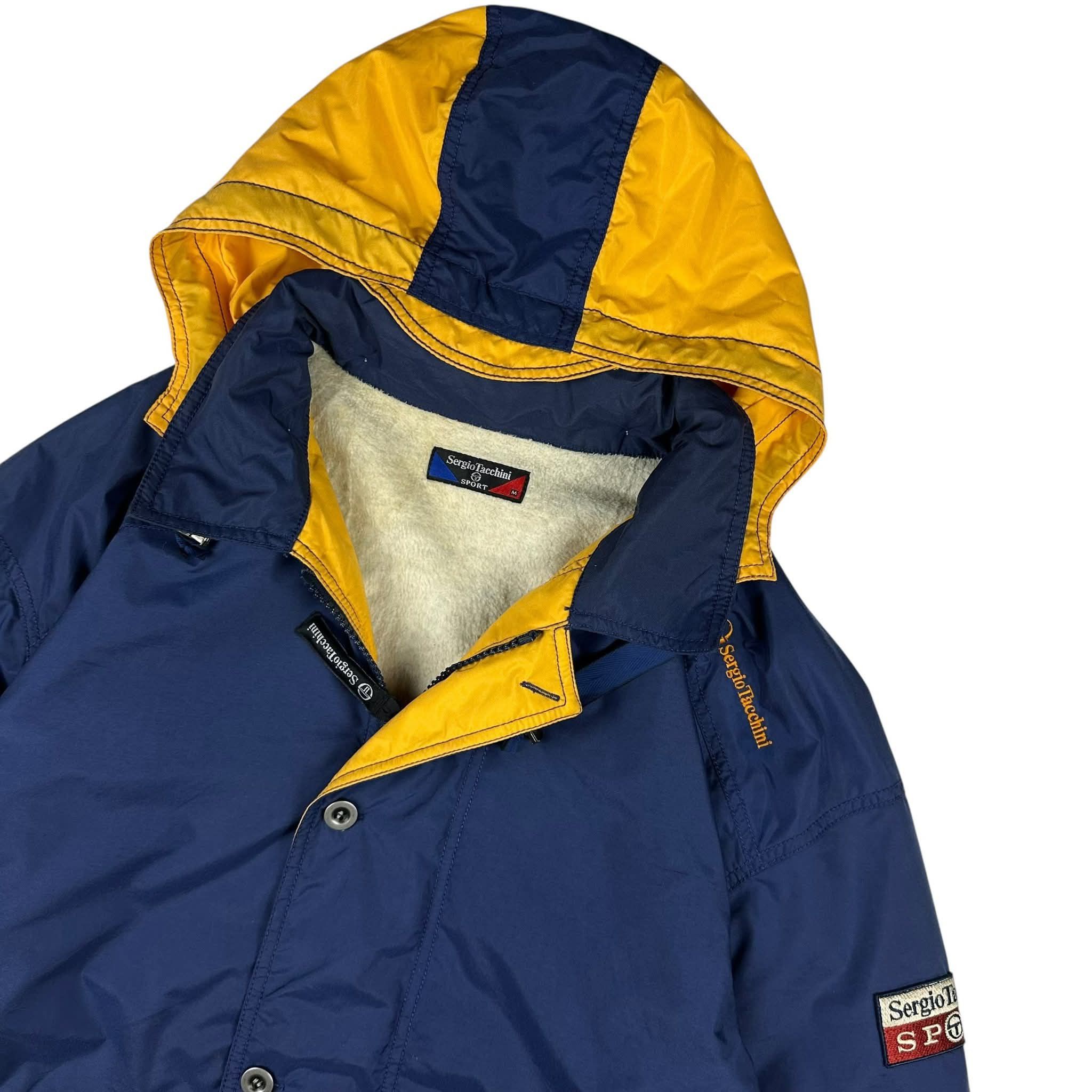 Sergio Tacchini Vintage Sergio Tacchini Hoodie Jackets Winters Size US XL / EU 56 / 4 - 2 Thumbnail