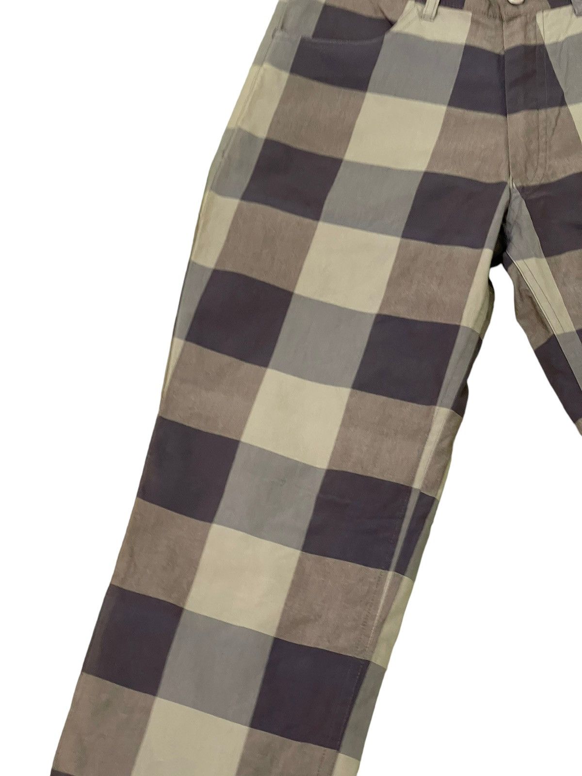 Japanese Brand Check Pant Parashuto Japan Thin Regular 6🟦7 Size US 28 / EU 44 - 13 Thumbnail