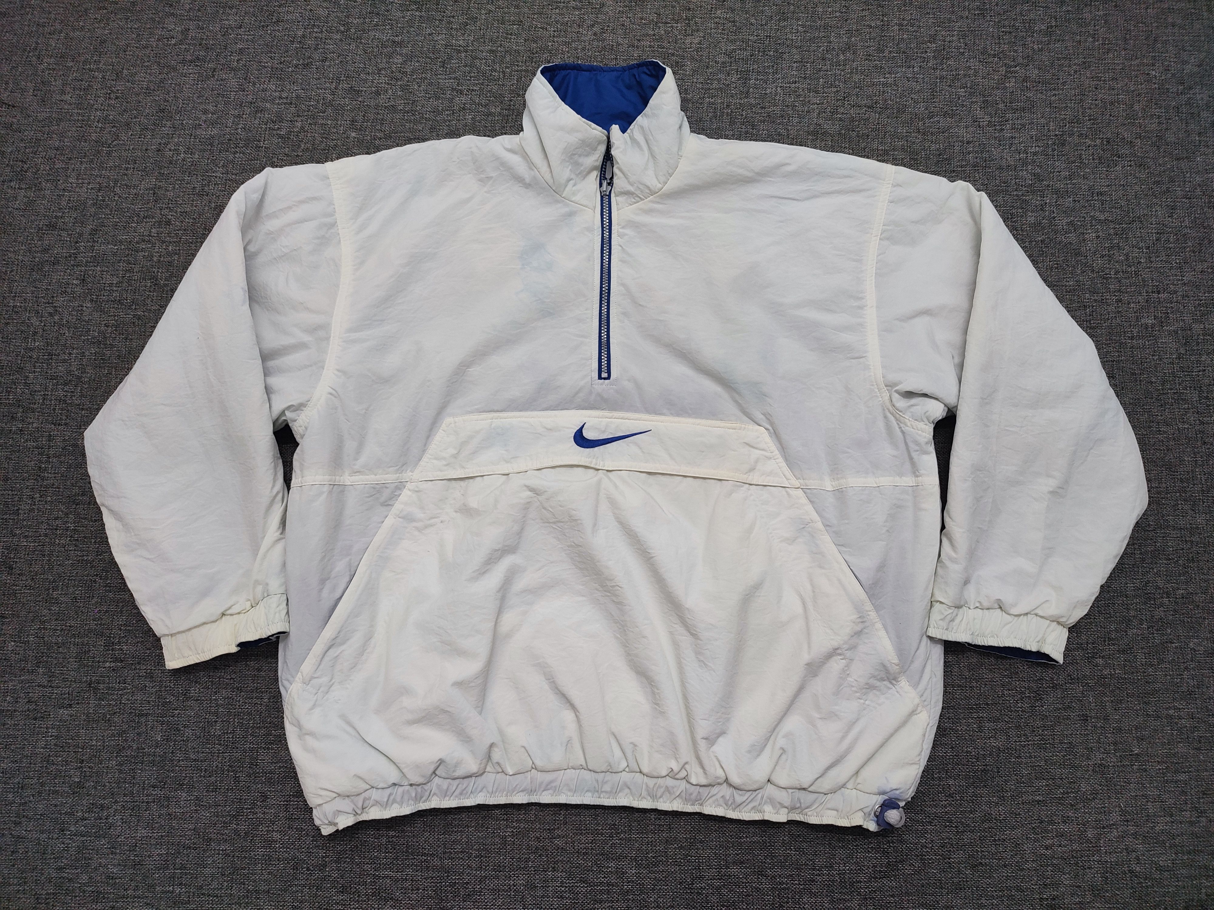 Nike Vintage 1990s Nike Centre Logo Reversible Light Jacket Size US M / EU 48-50 / 2 - 4 Thumbnail