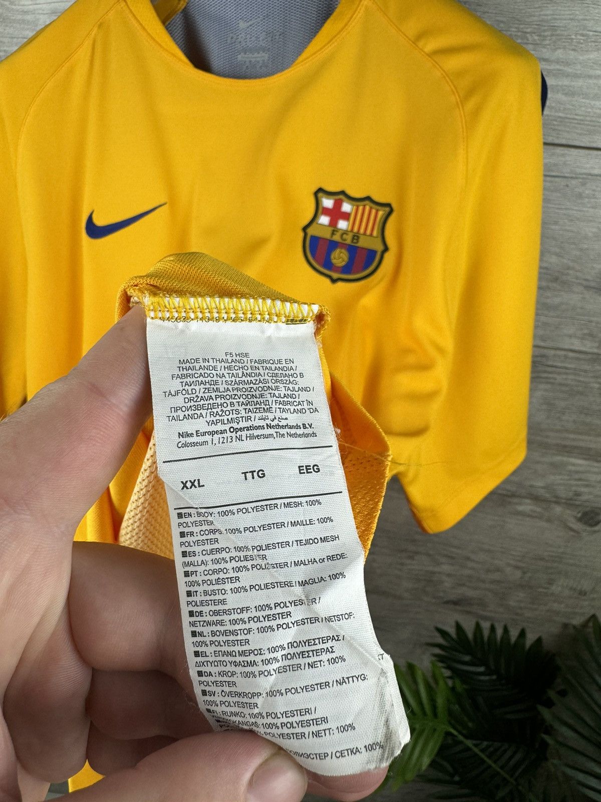 Nike × Vintage Nike Fcb Barcelona Y2K Drill size XXL Size US XXL / EU 58 / 5 - 6 Thumbnail