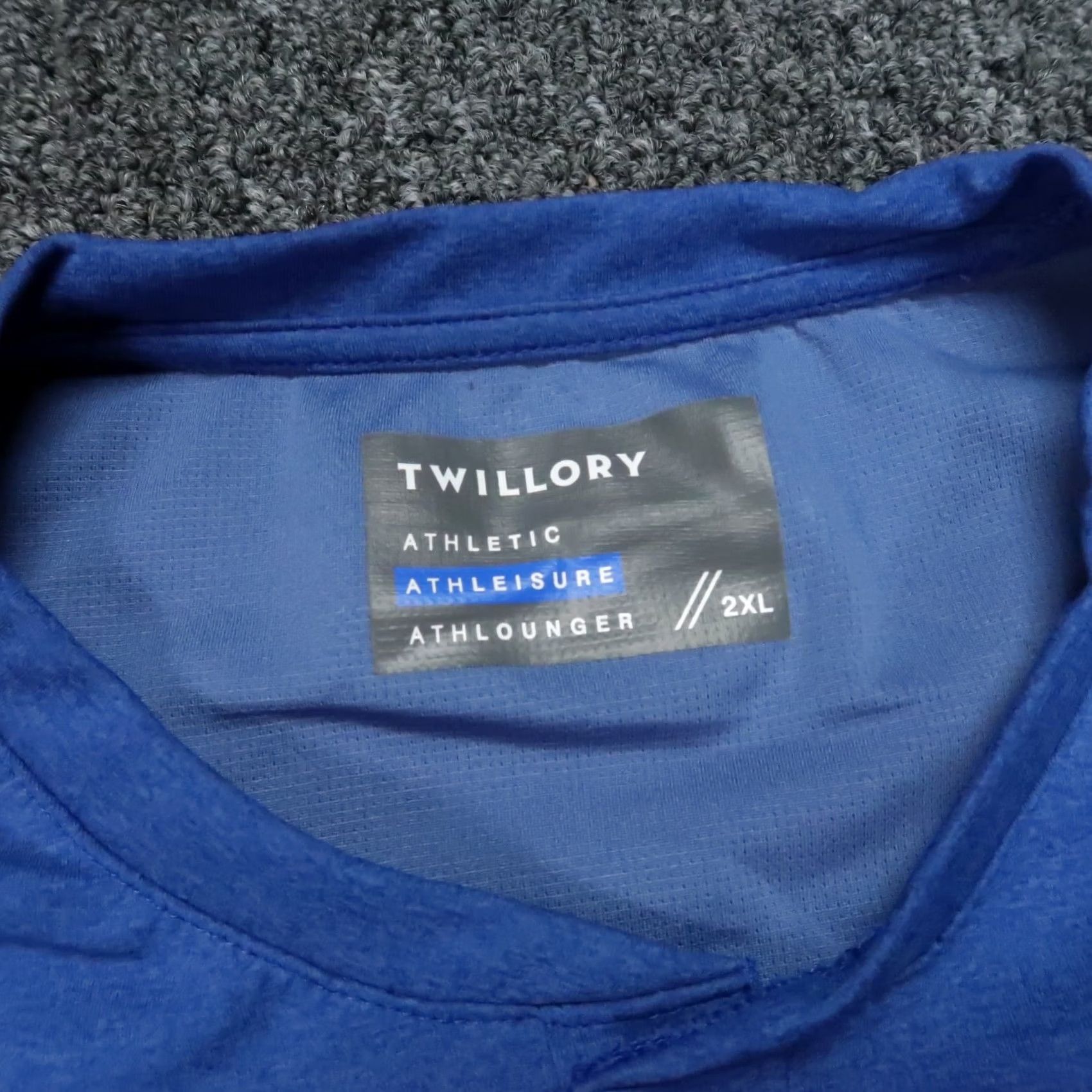 Vintage Twillory Shirt Mens 2XL Blue Long Sleeve Henley Pullover Athletic Casual Activewear 2XL Mens Blue Long Sleeve Henley Pullover Twillory Shirt Size US XXL / EU 58 / 5 - 3 Thumbnail