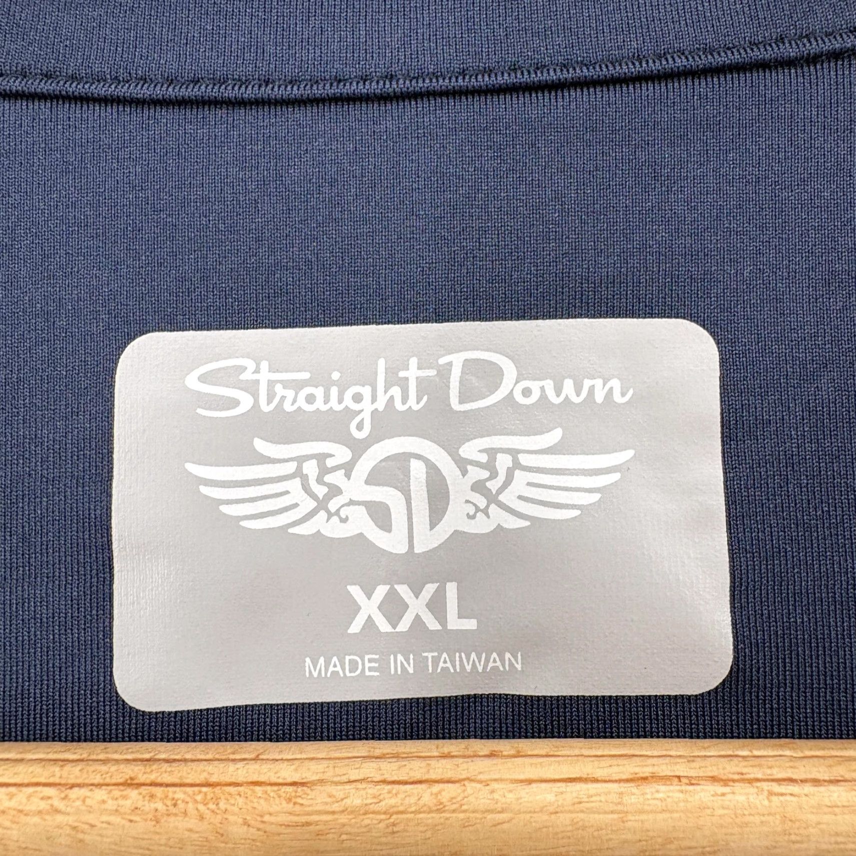 Logo 7 Straight Down Mens 2XL Green Quarter Zip Pullover Golf Logo Stretch Performance Hoodie Shirt Size US XXL / EU 58 / 5 - 4 Thumbnail