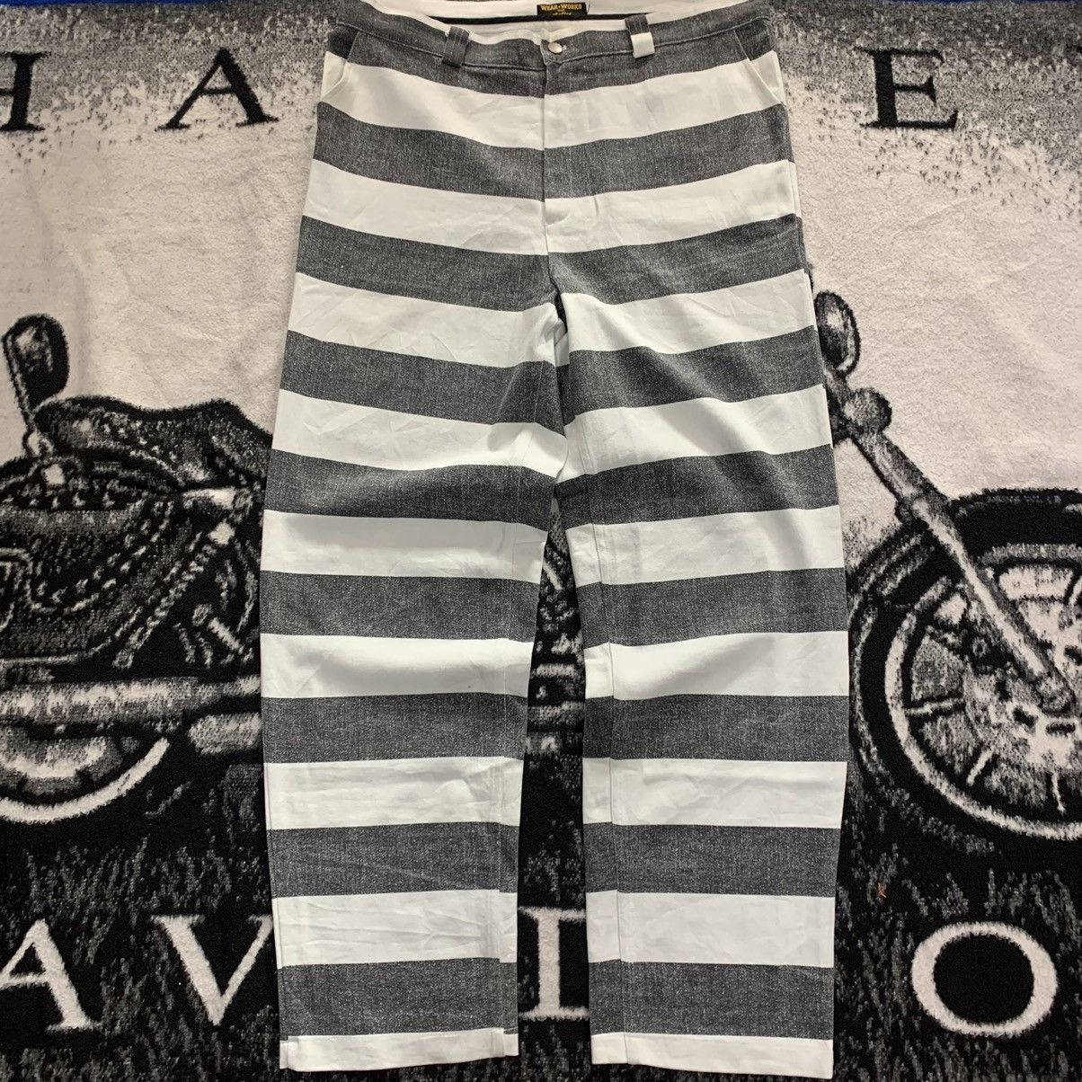 Designer Vintage Bedford Brooklyn Prisoner Pants Size US 38 / EU 54 - 1 Thumbnail