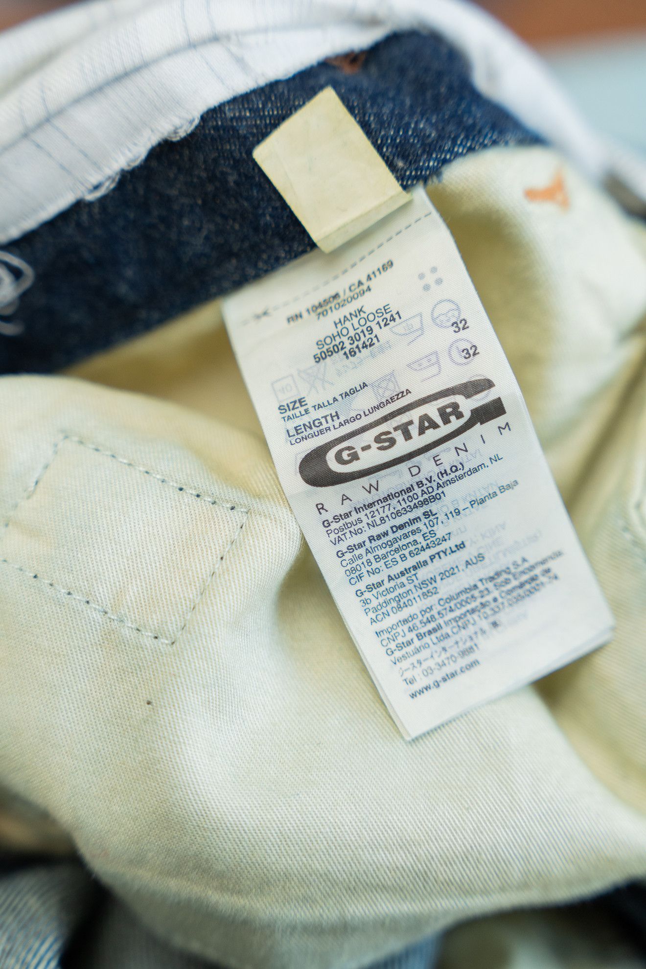 G-Star G-Star Raw Archive Hank Soho Loose Complete with Original Size US 32 / EU 48 - 10 Thumbnail