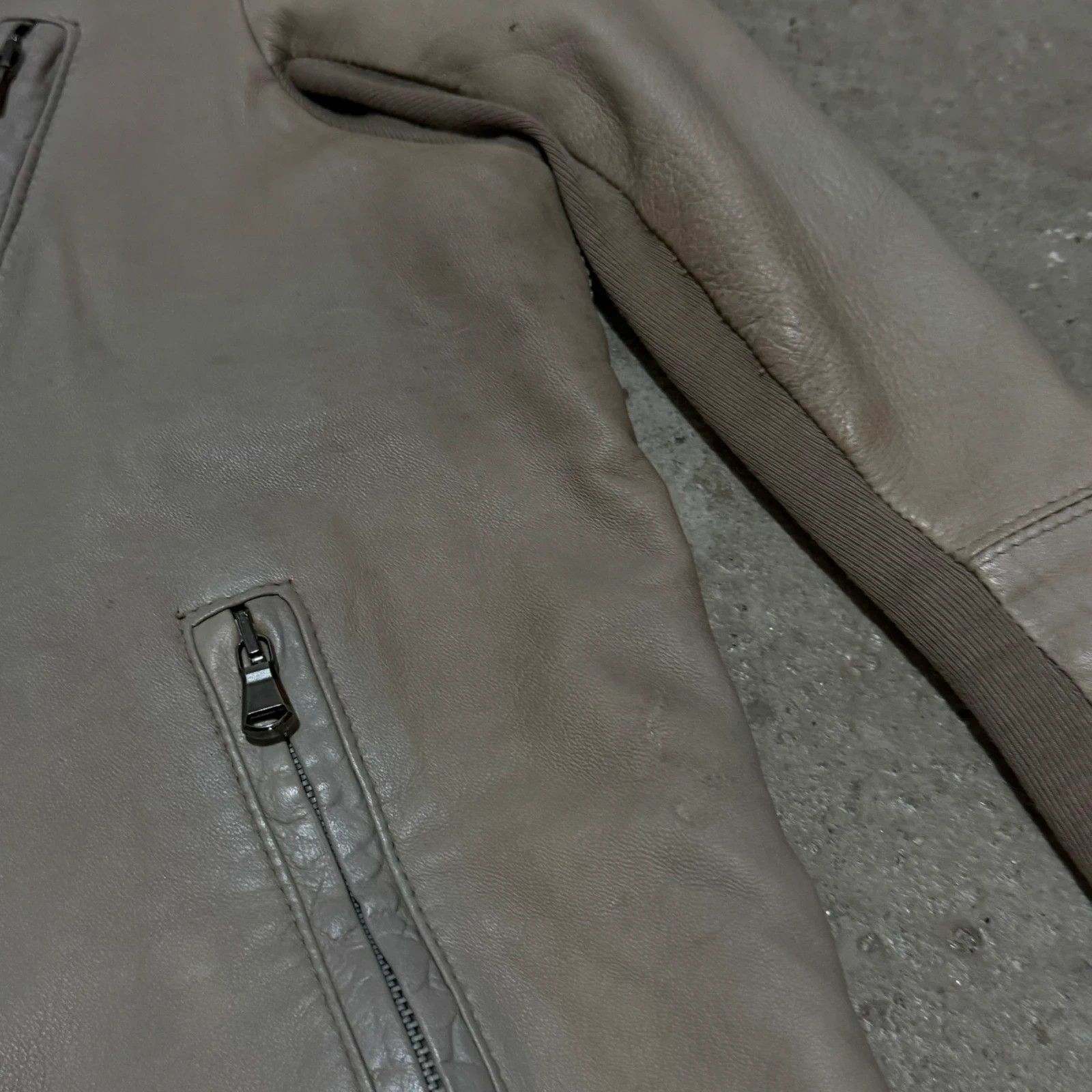 Other Rick owens style leather jacket Size S / US 4 / IT 40 - 11 Thumbnail