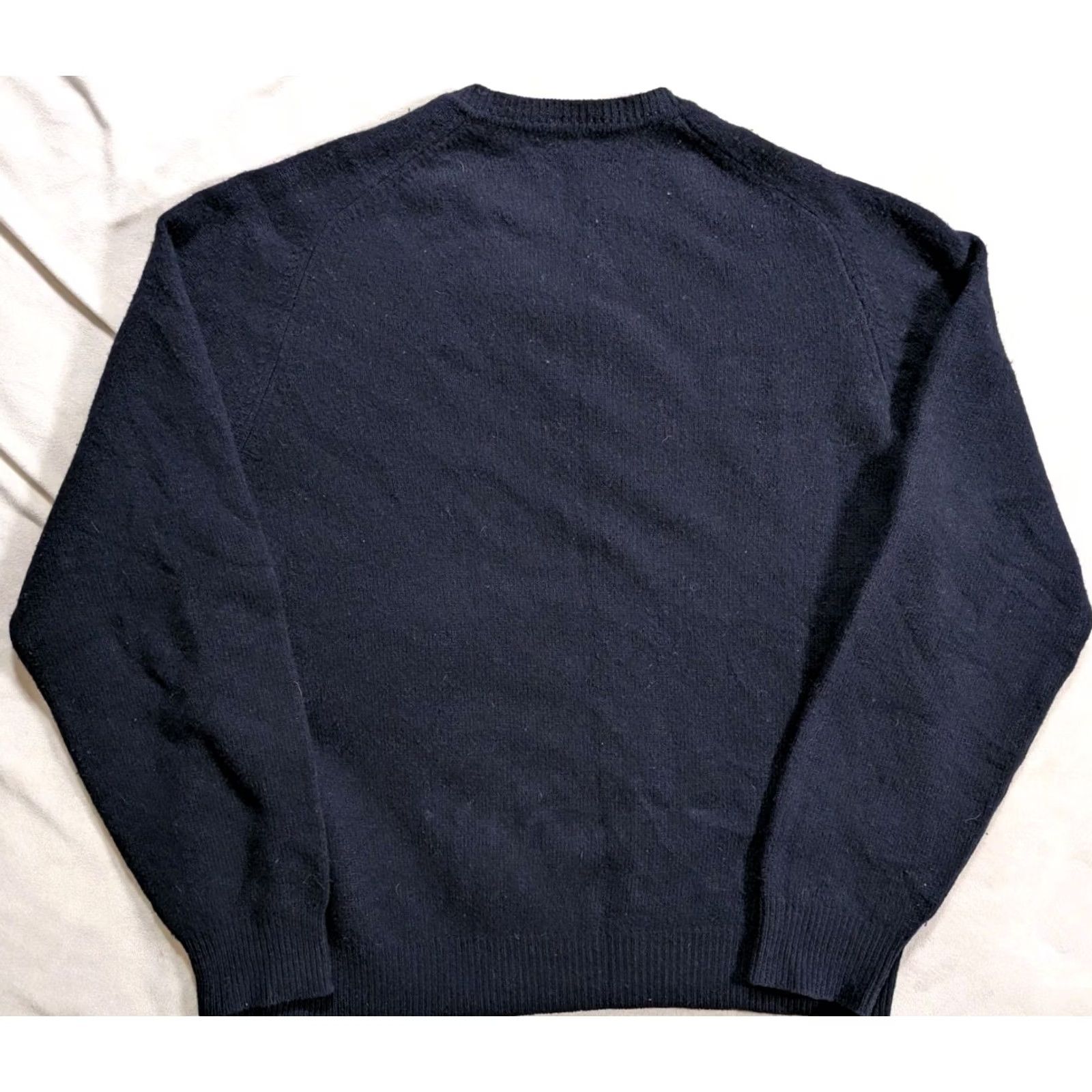 Brooks Brothers Brooks Brothers Sweatshirt Lambswool V-Neck Grandpa Black Men's XL Pullover Knit Wool Casual Vintage? Size US XL / EU 56 / 4 - 5 Thumbnail
