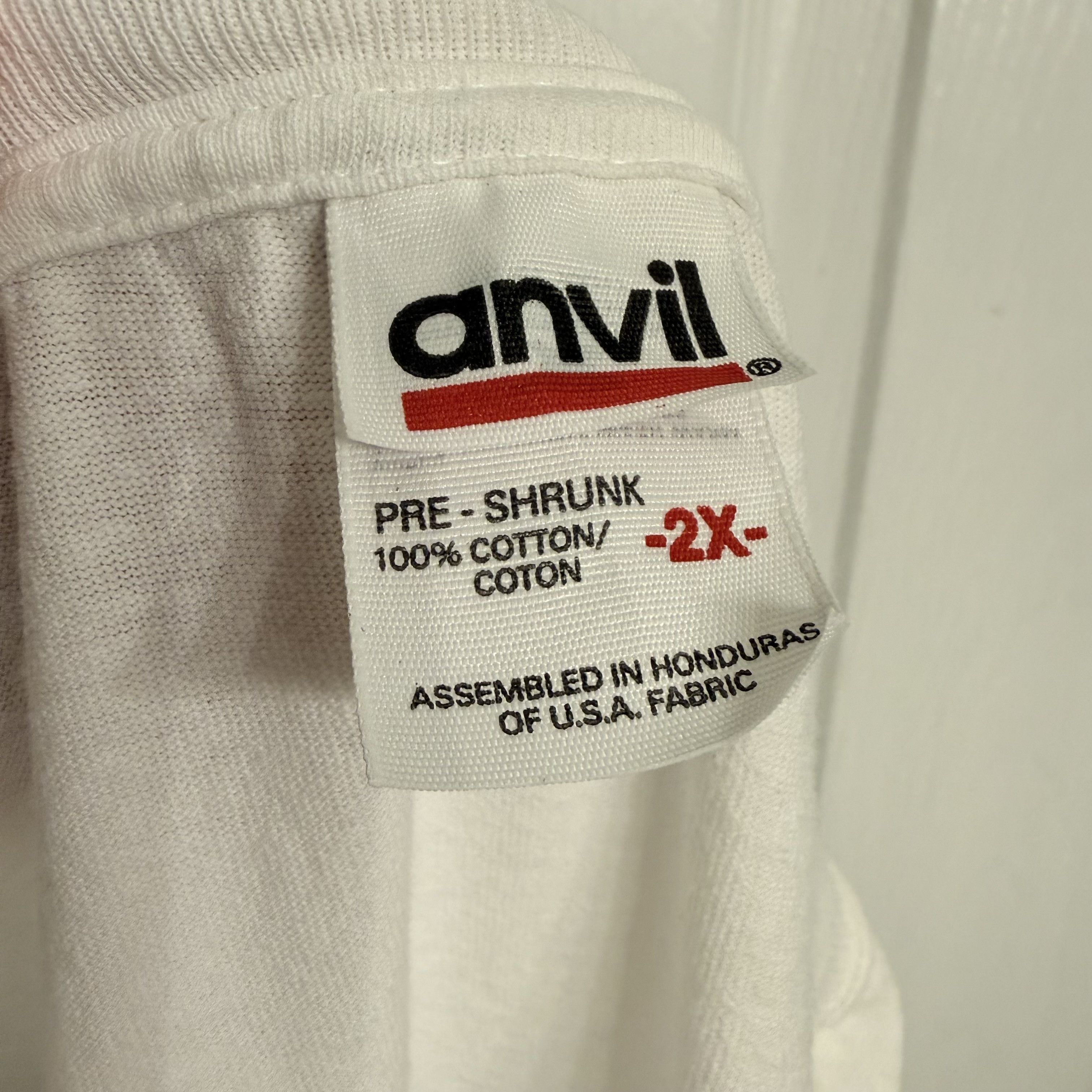 Anvil Vintage Eminem Sz 2X Concert T-shirt 2003 Shirt Short Sleeve Size US XXL / EU 58 / 5 - 9 Thumbnail
