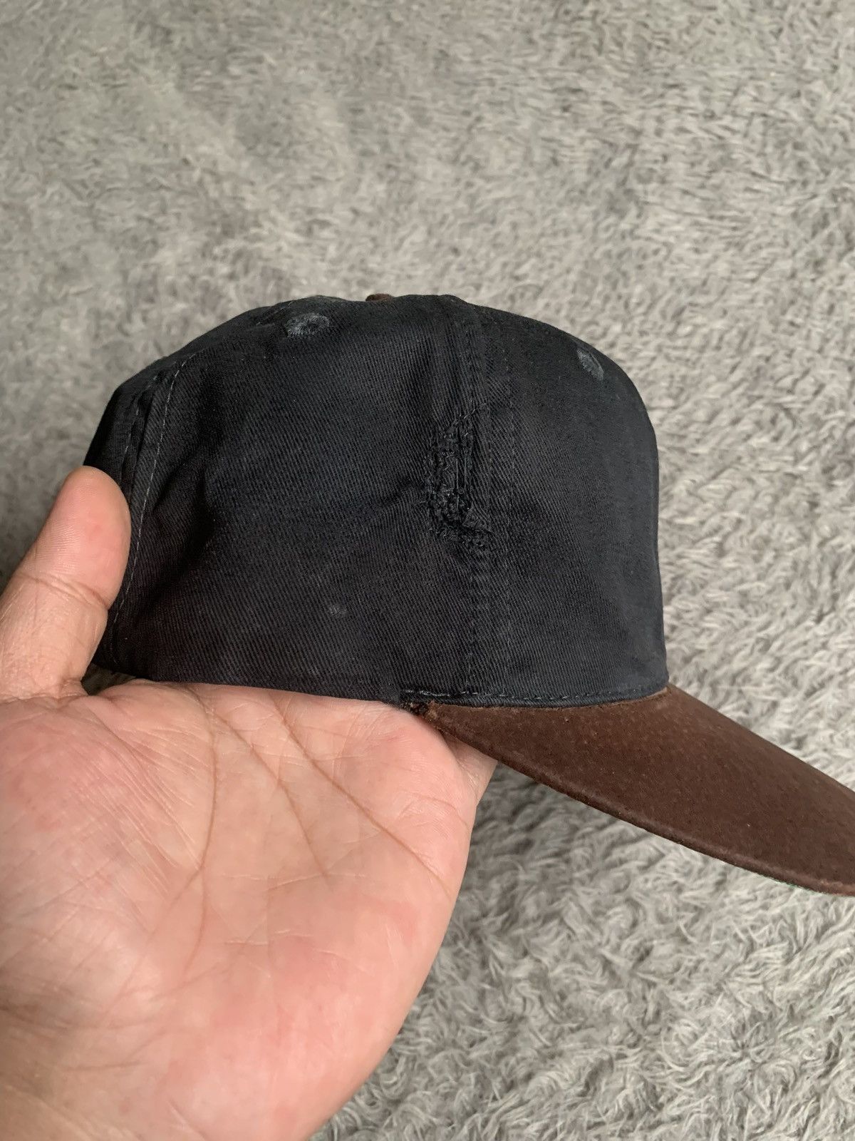 Hook-Ups Vintage 90s Duffs Skateboards Two Tone Hat Cap Size ONE SIZE - 2 Thumbnail