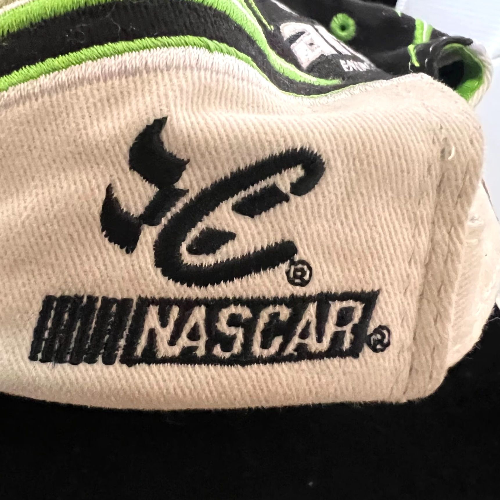 Vintage Dale Jr 88 AMP Energy Racing NASCAR Hat Adult One Size Black Green Trucker Hat Mens Size ONE SIZE - 6 Thumbnail