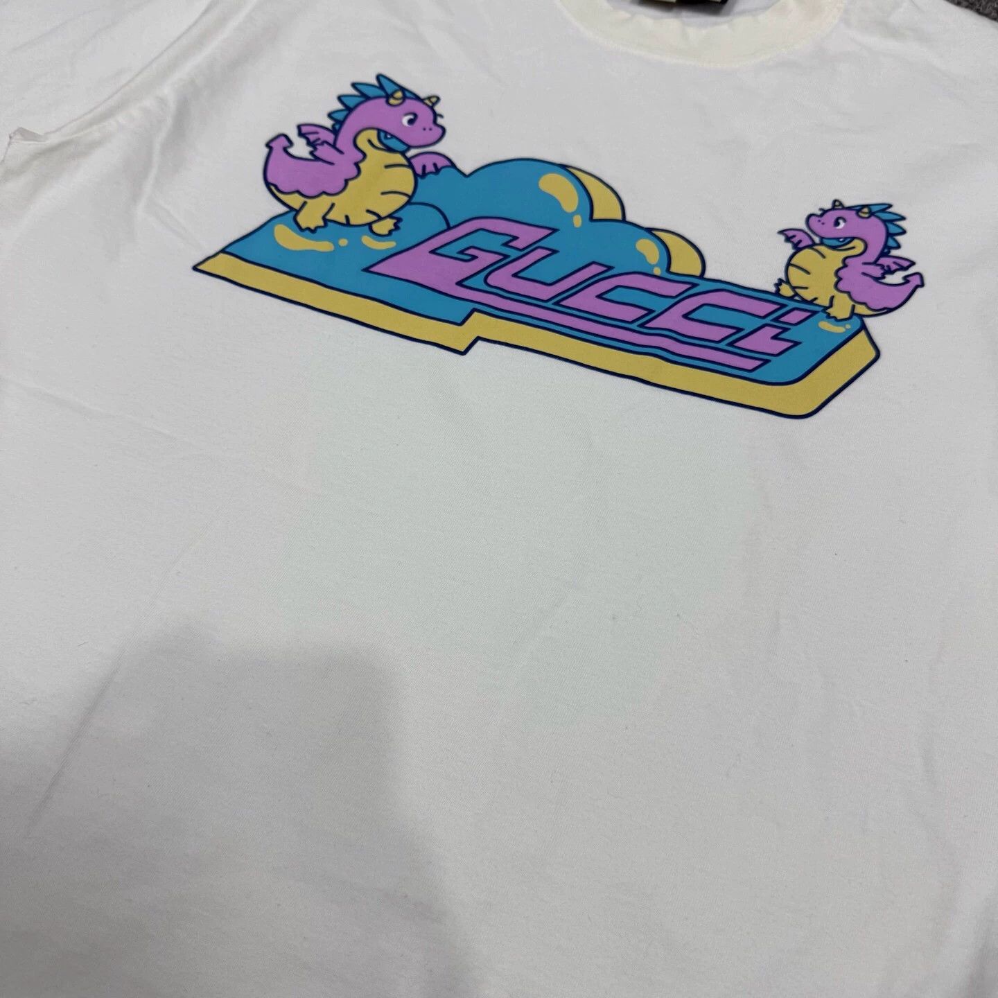Gucci Gucci Dragon cartoon short sleeve XS 99 New Size XS / US 0-2 / IT 36-38 - 3 Thumbnail