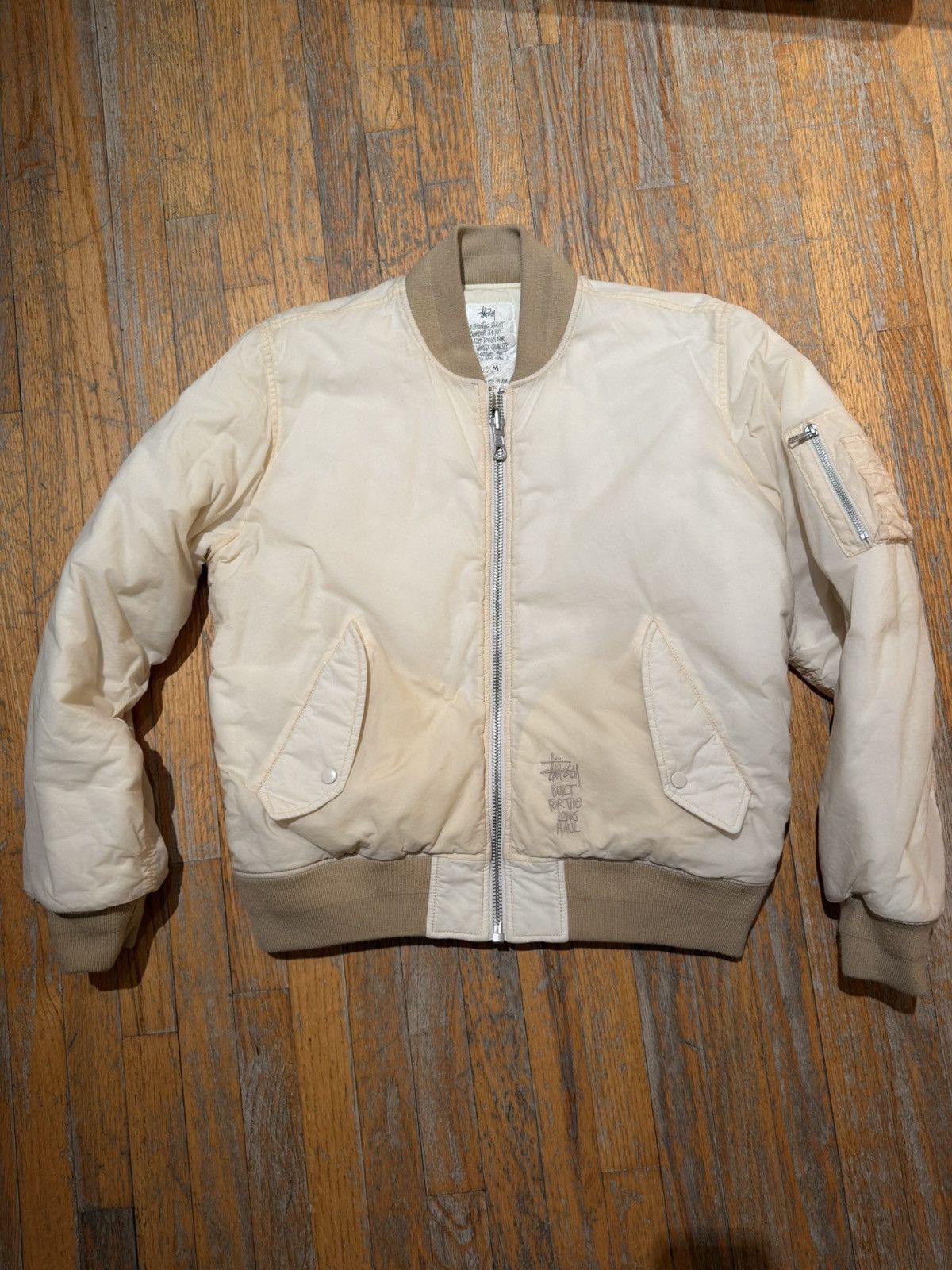 Stussy Stussy Waxed Built Bomber Jacket Size US M / EU 48-50 / 2 - 1 Thumbnail