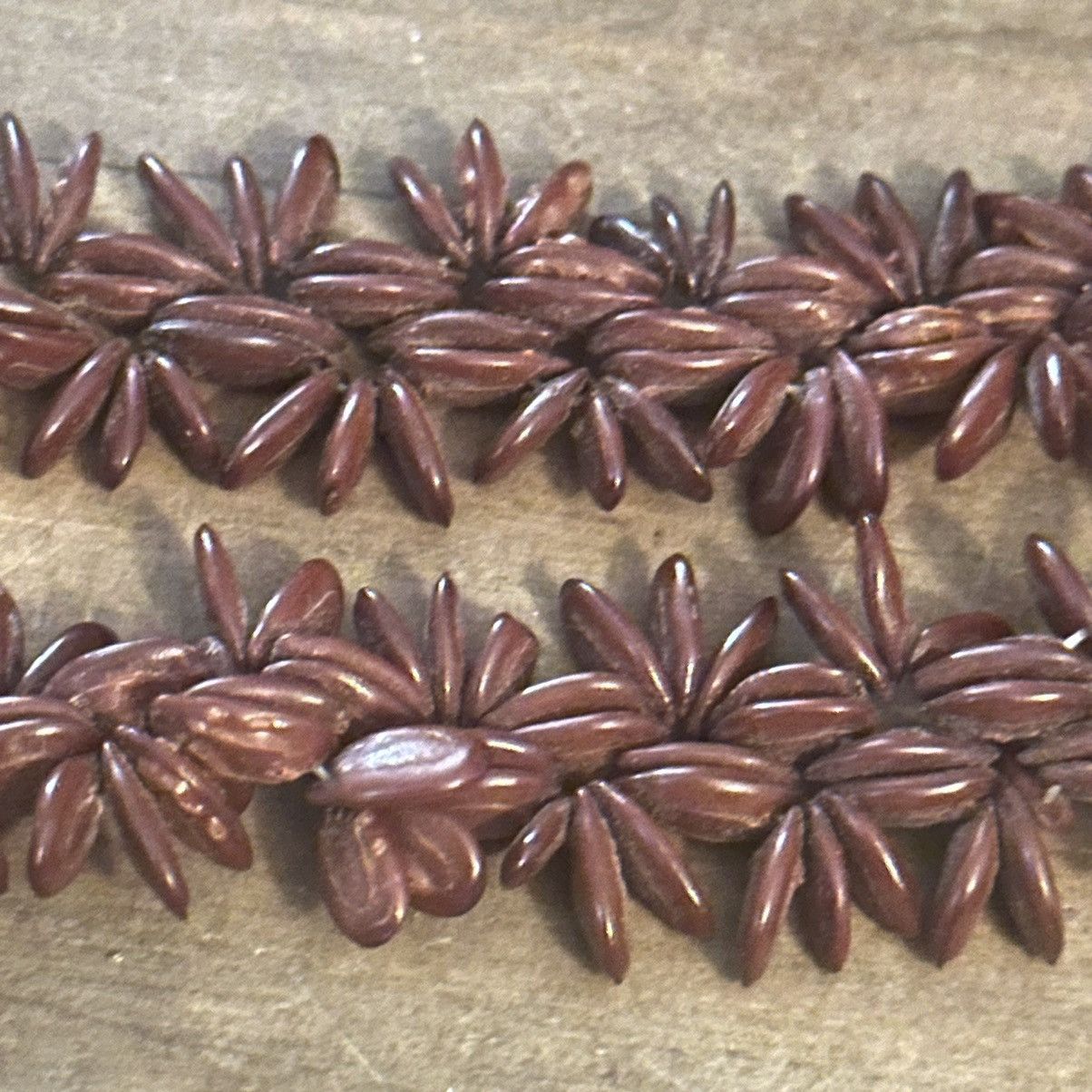 Vintage Vintage long Hawaiian Koa seed necklace Size ONE SIZE - 2 Thumbnail