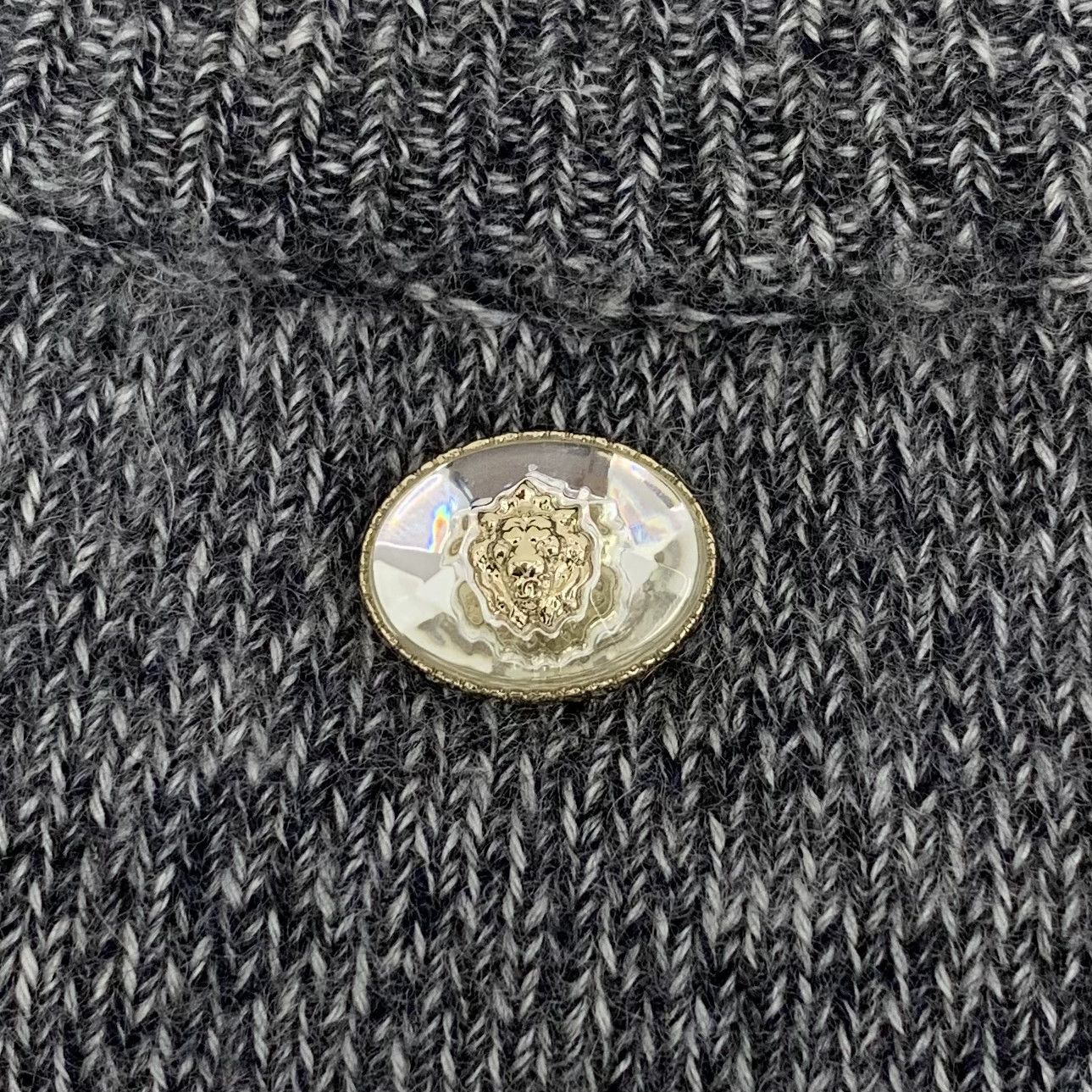 Chanel Chanel Cashmere Knit Sweater Dark Grey (40) Size S / US 4 / IT 40 - 5 Thumbnail