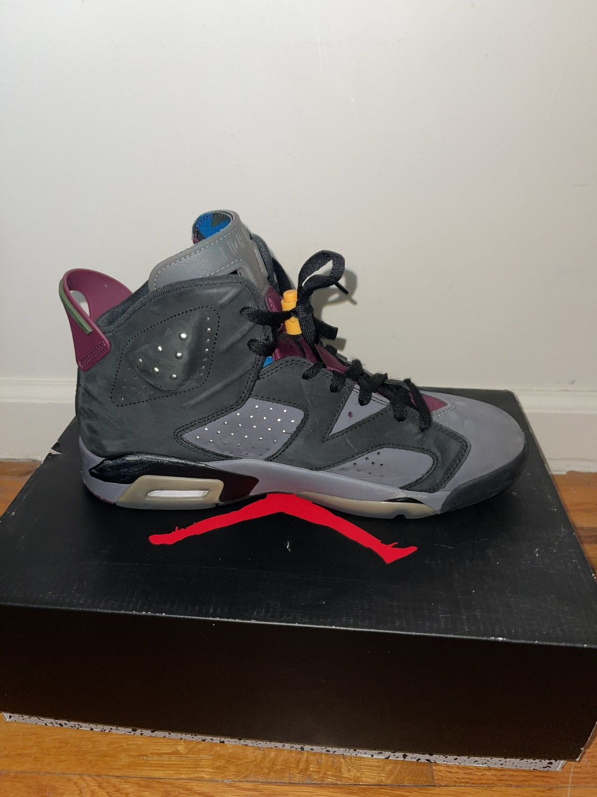 Jordan Brand Jordan 6 Bordeaux Size US 9.5 / EU 42-43 - 5 Thumbnail
