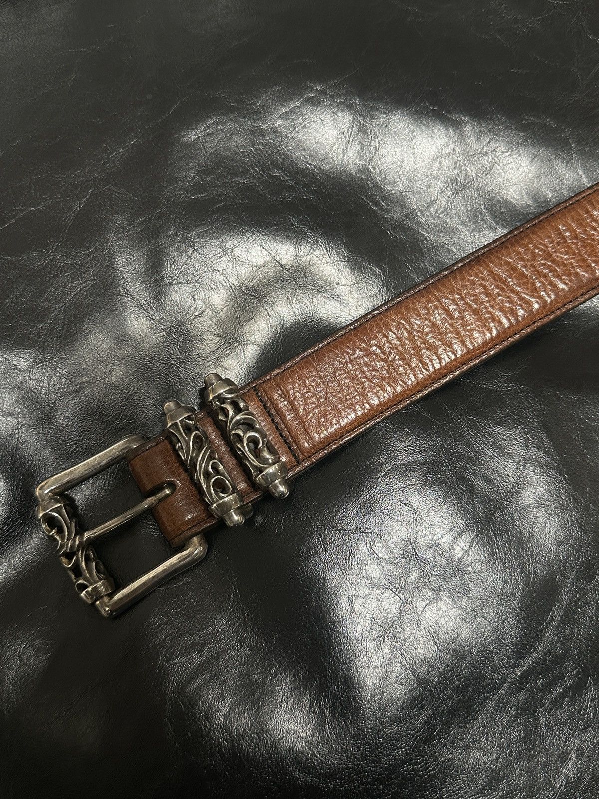 Chrome Hearts Chrome Hearts Roller Belt Size 36 - 5 Thumbnail