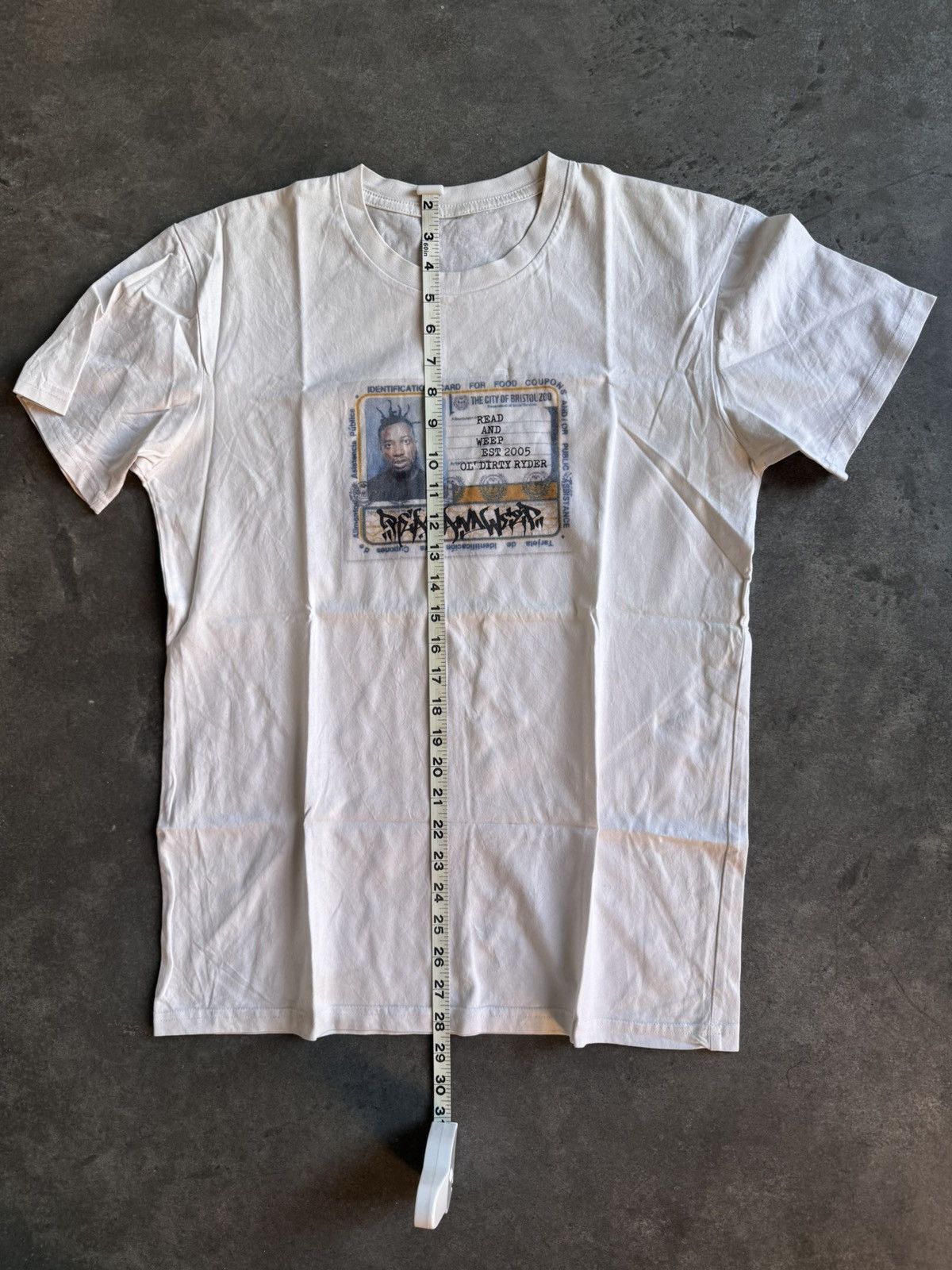 Rap Tees × Vintage × Wu-Tang Clan Vintage Ol’ Dirty Bastard "Read and Weep" ID Card T-Shirt Size US M / EU 48-50 / 2 - 3 Thumbnail