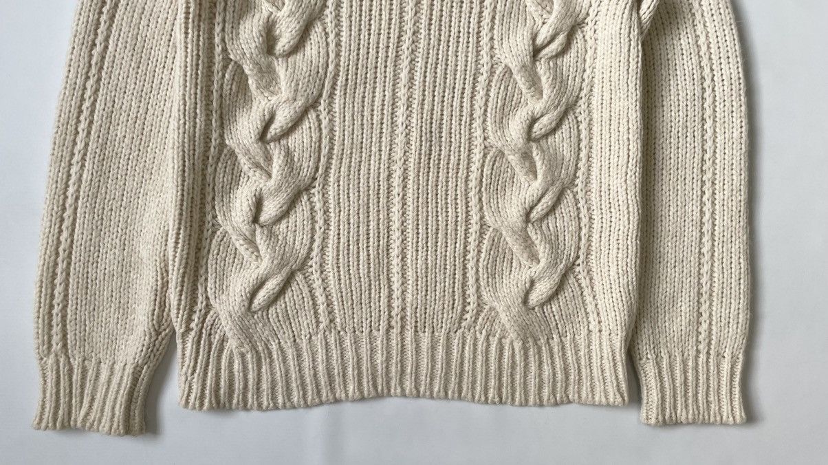 Dries Van Noten Colourblock Alpaca ‘Aran’ Knit Sweater Size US M / EU 48-50 / 2 - 8 Thumbnail