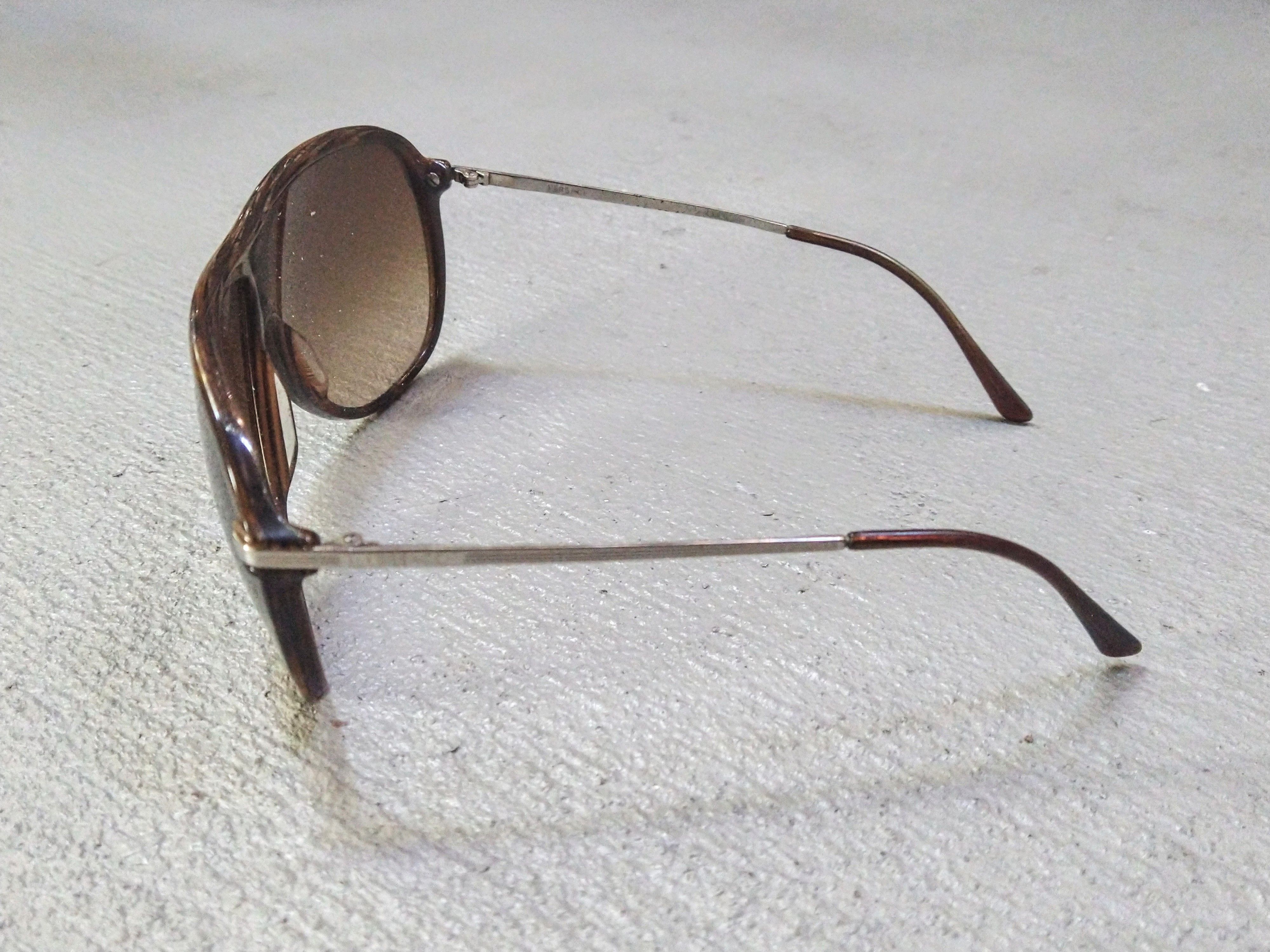 Versace Versace Aviator Sunglasses Brown Tortoise Havana Italy Size ONE SIZE - 5 Thumbnail