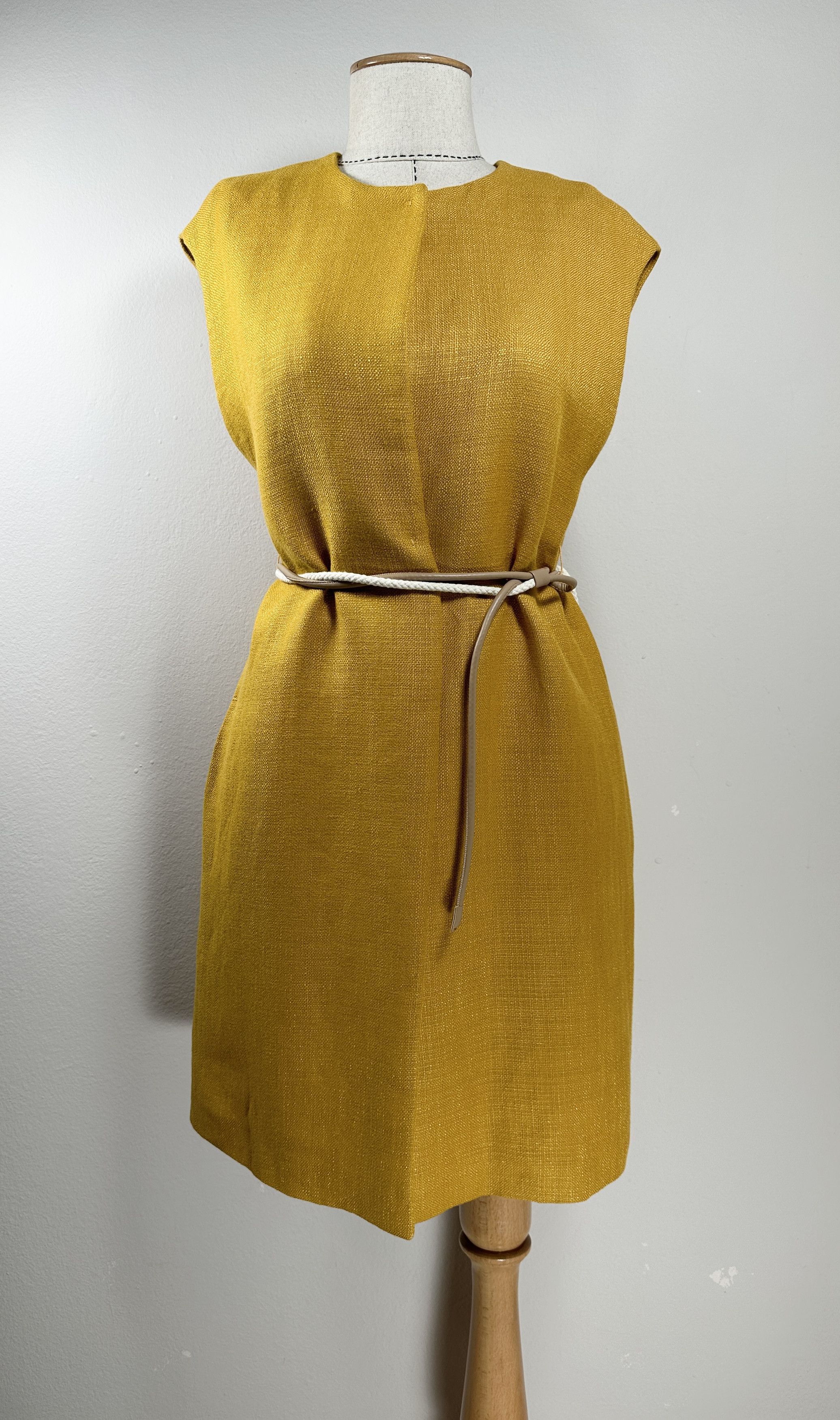 Max Mara Cera Vest, Yellow Size S / US 4 / IT 40 - 2 Thumbnail