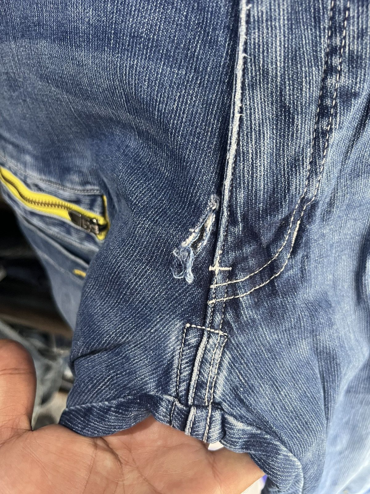 Other 🔥Toraichi Skinny Cargo Distressed Denim Size US 34 / EU 50 - 9 Thumbnail