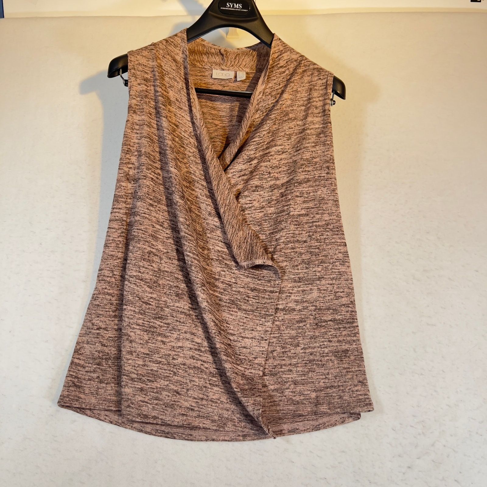 Other Logo Lori Goldstein Open Wrap Sweater Woman's XXS Sleeveless Size XXS / US 00 / IT 34 - 11 Thumbnail