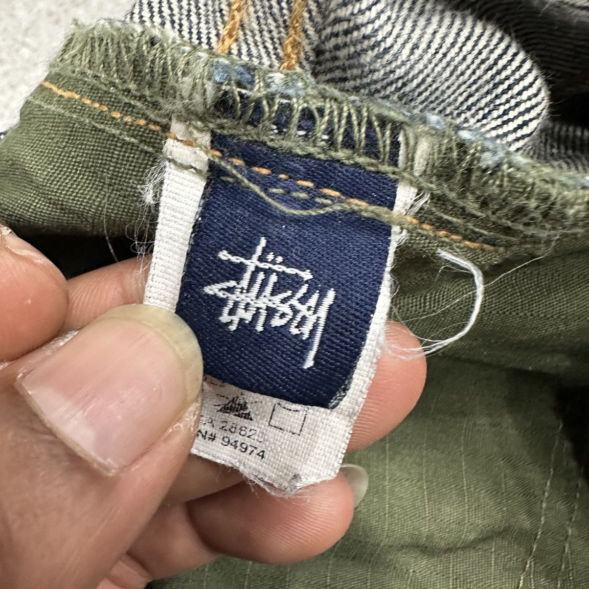 Stussy Vintage 90s Jeans Stussy Distressed Size US 30 / EU 46 - 8 Thumbnail