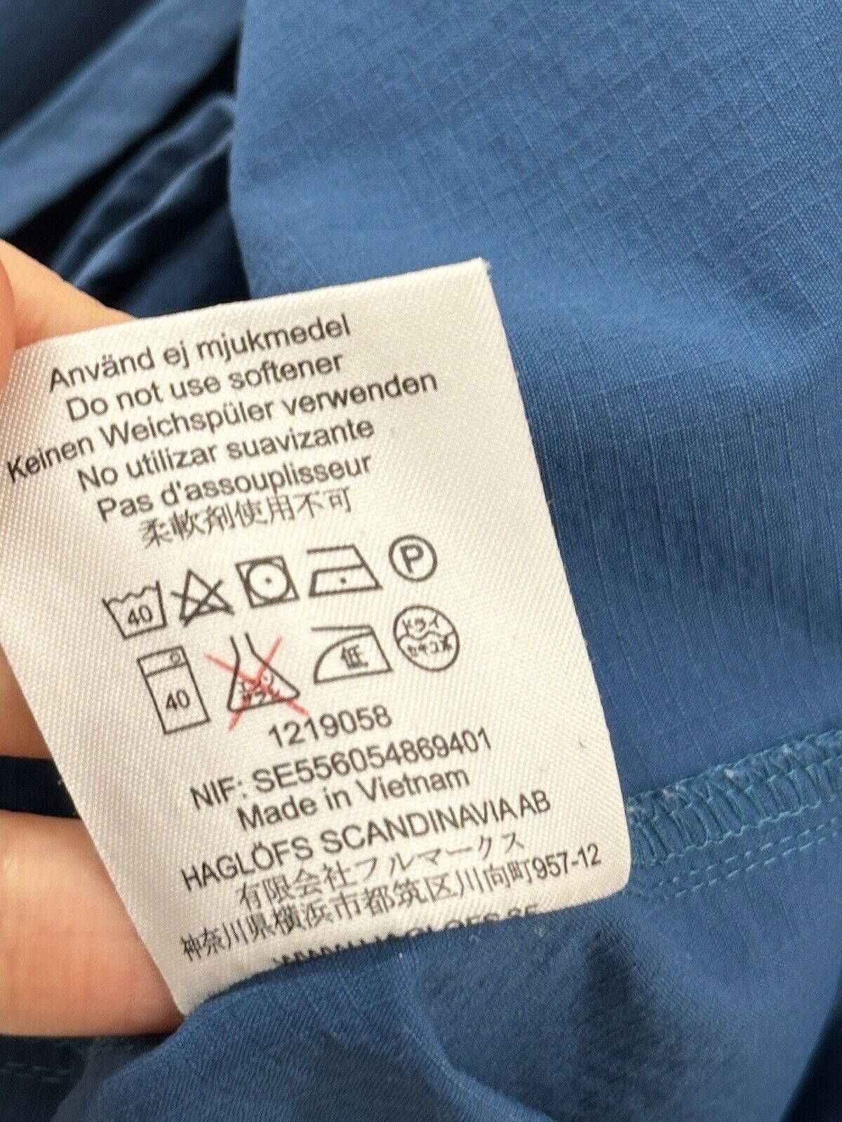 Haglofs Haglofs Shirt Overshirt Pocket Outdoor Hiking Polyamide Size US XL / EU 56 / 4 - 12 Thumbnail