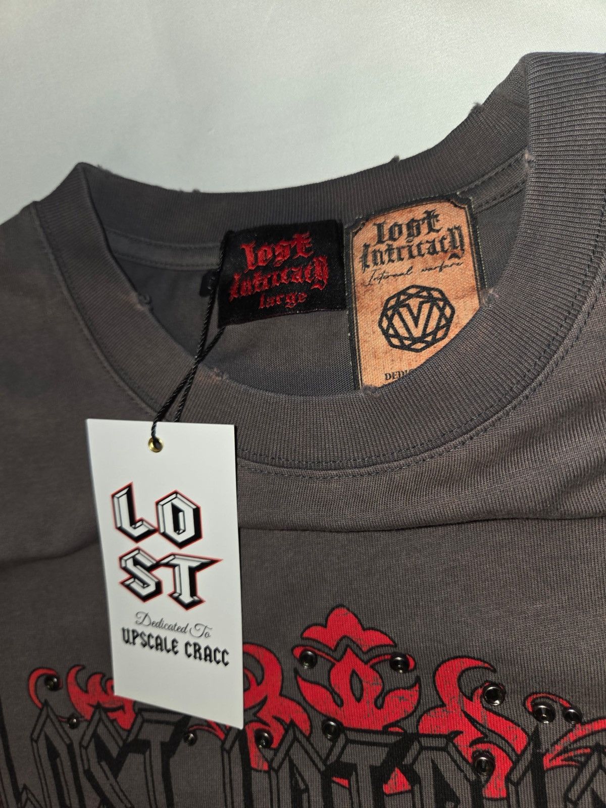LOST INTRICACY Lost Intricacy Harley Davidson Men's Long Sleeve T-Shirt L Size US L / EU 52-54 / 3 - 5 Thumbnail